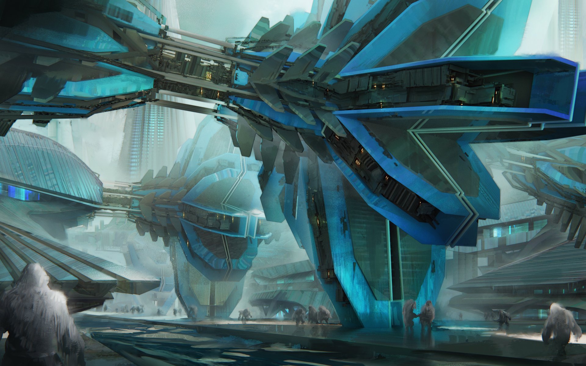 Download wallpaper construction, being, a climate solution for the yeti ...