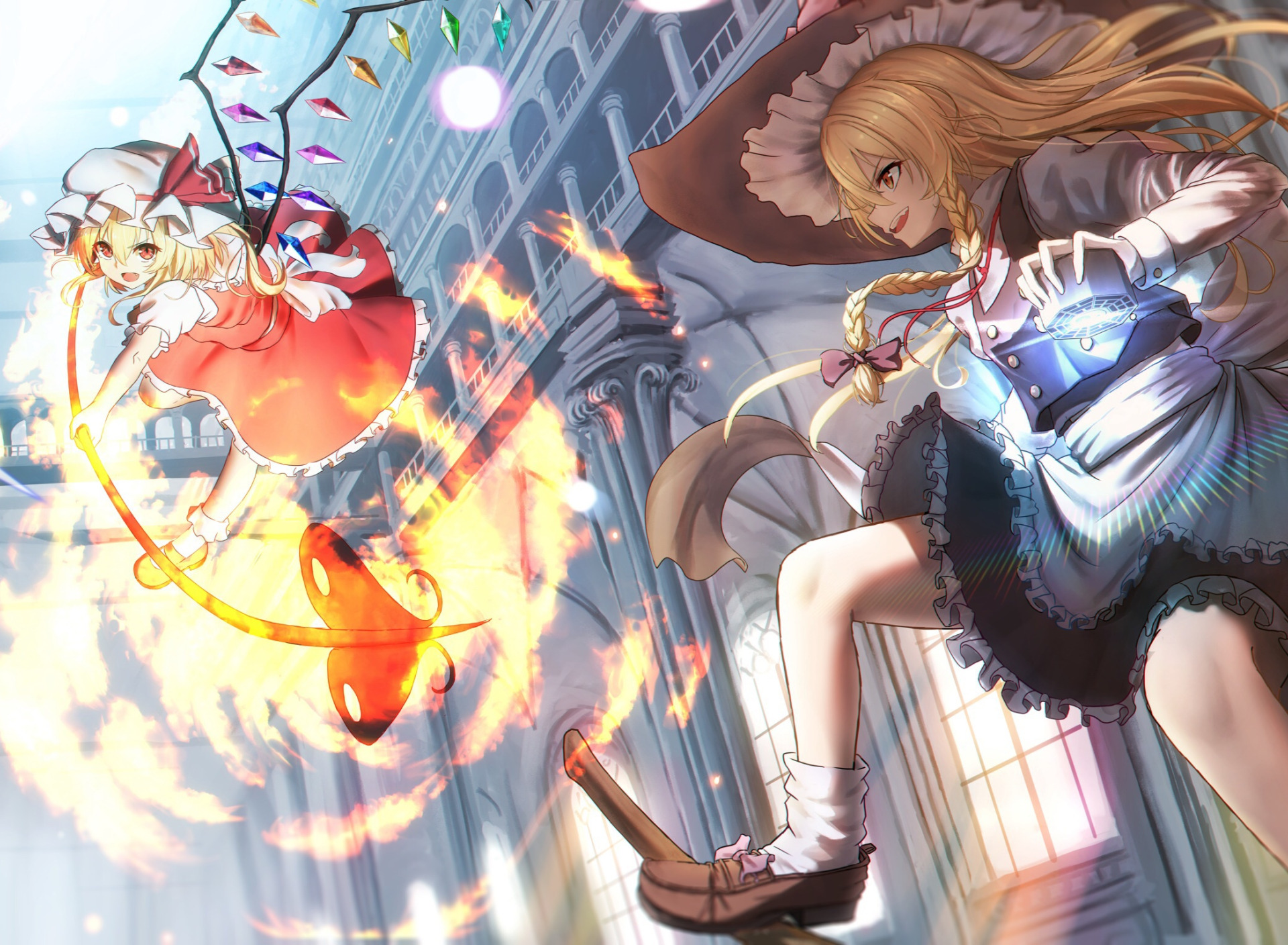 тян маг. кугисаки нобара магическая битва. рубаки аниме. Touhou bottle. иштар фейт бой.