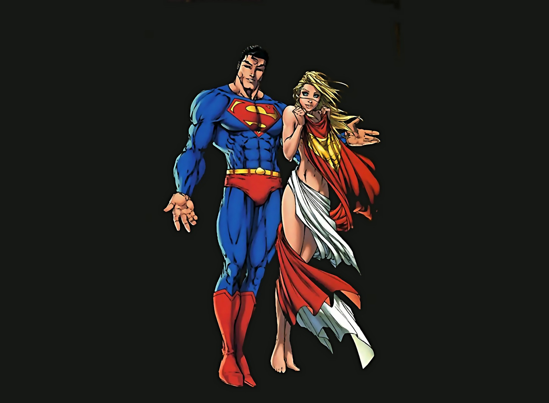 Download wallpaper alien, Superman, hero, DC Comics, Supergirl, yuusha ...