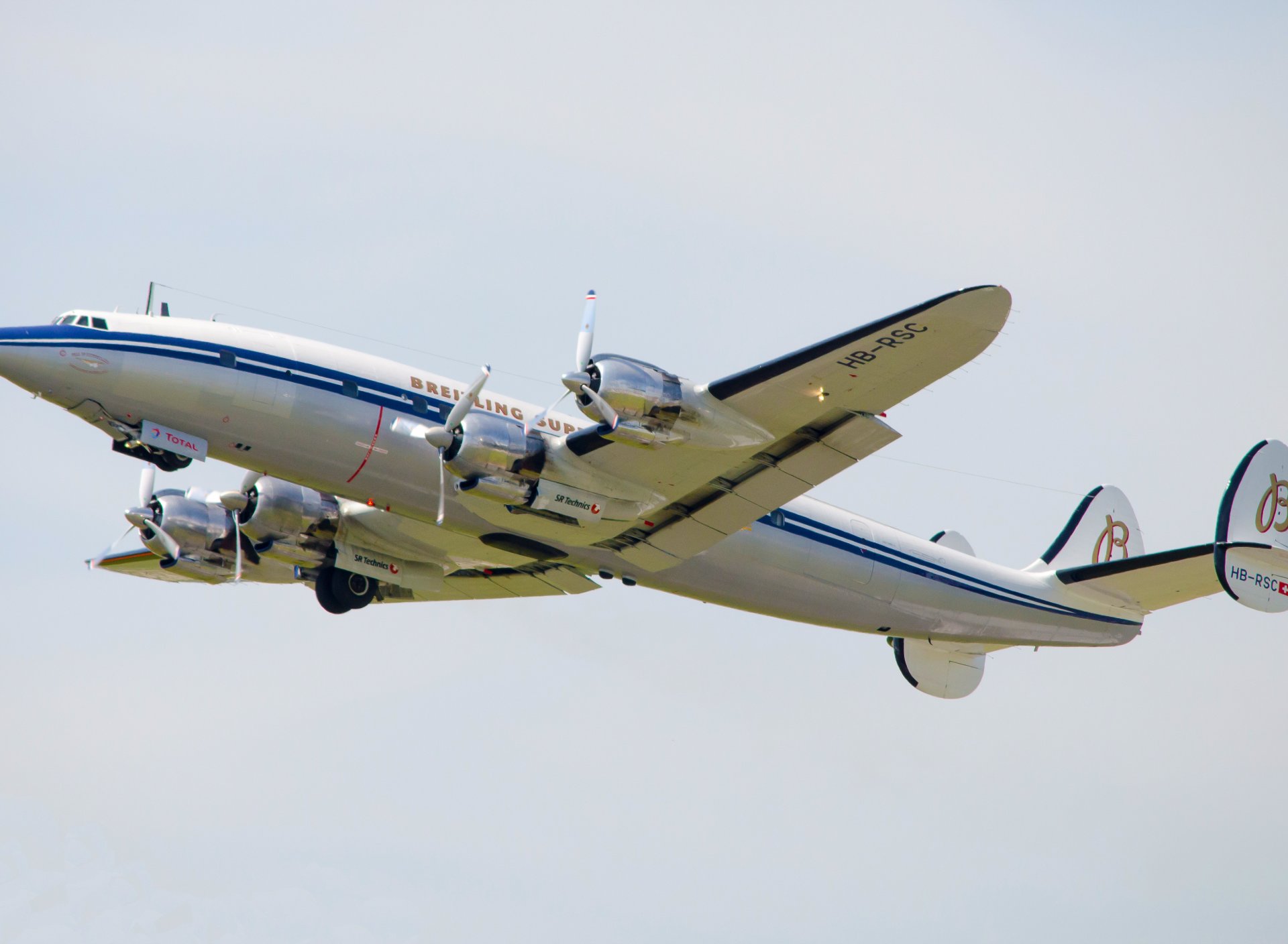 Download wallpaper airplane, aviation, Lockheed Constellation, section ...