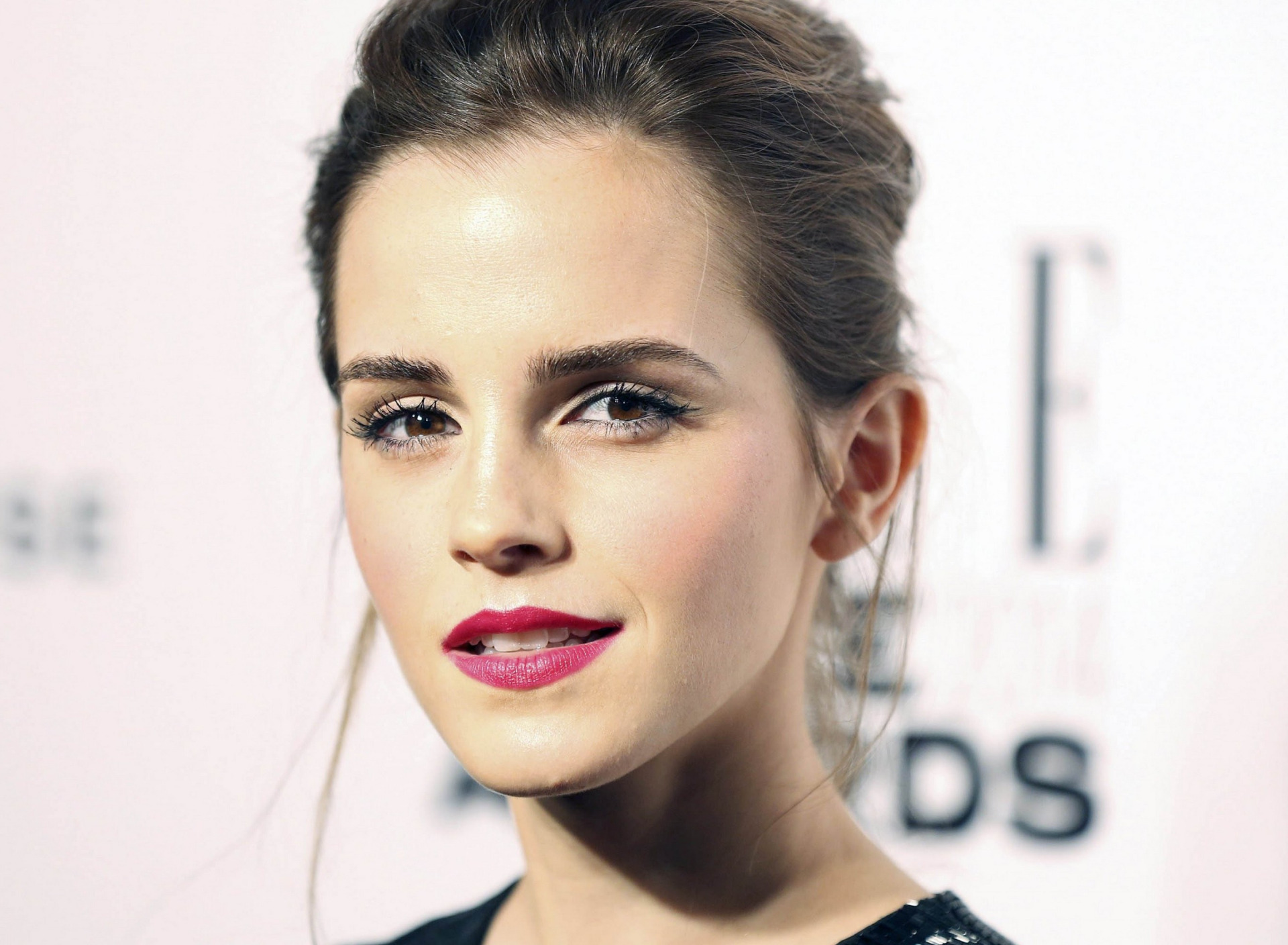 Download wallpaper makeup, actress, Emma Watson, Emma Watson, model 