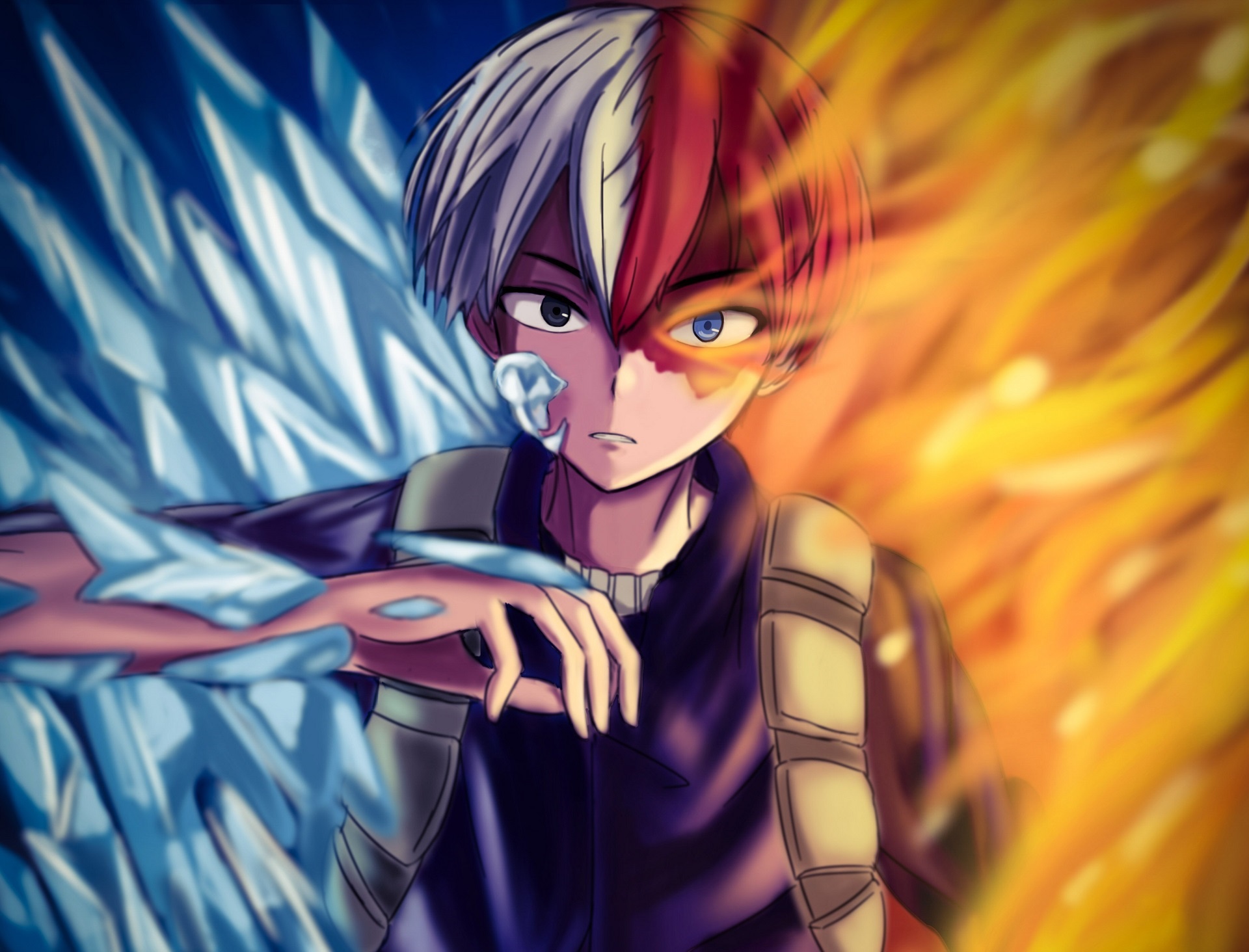 Wallpaper My Hero Academia, Boku No Hero Academy, Todoroki Shoto, My Hero  Academy for mobile and desktop, section сёнэн, resolution 1920x1464 -  download