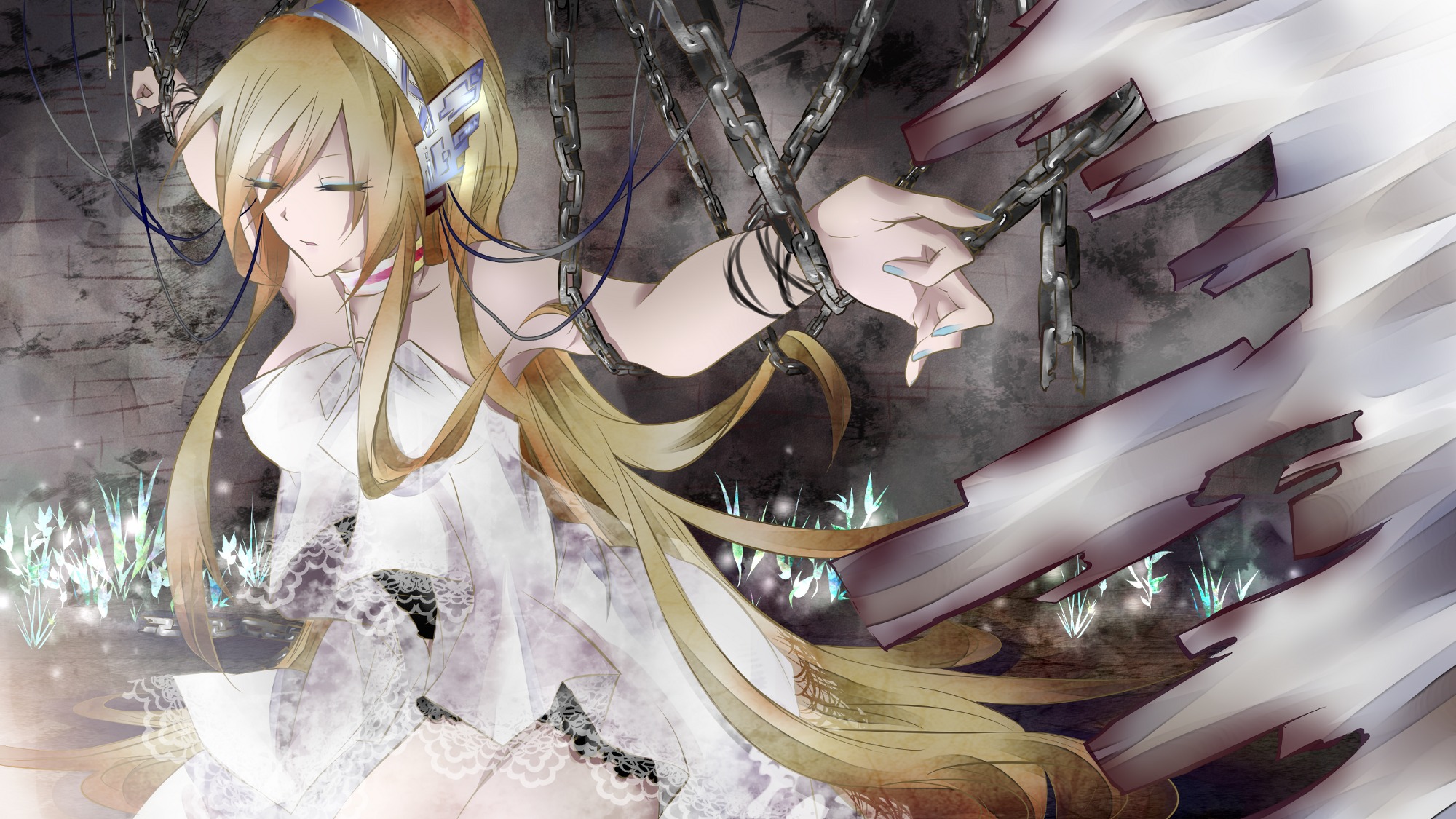 Wallpaper anime, vocaloid, Vocaloid, lily for mobile and desktop, section  сёдзё, resolution 2000x1125 - download