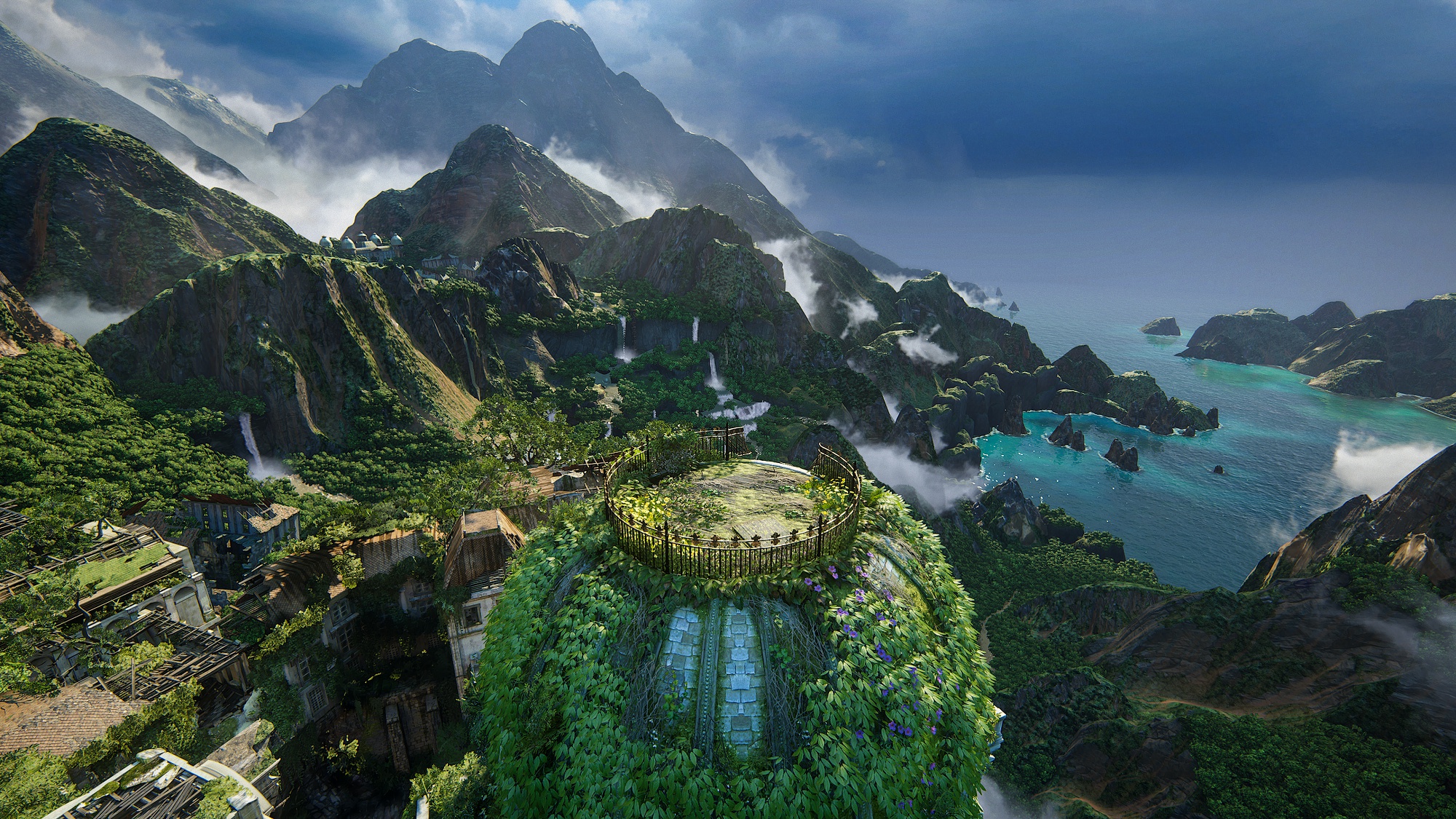 Wallpaper forest, landscape, nature, the city, jungle
