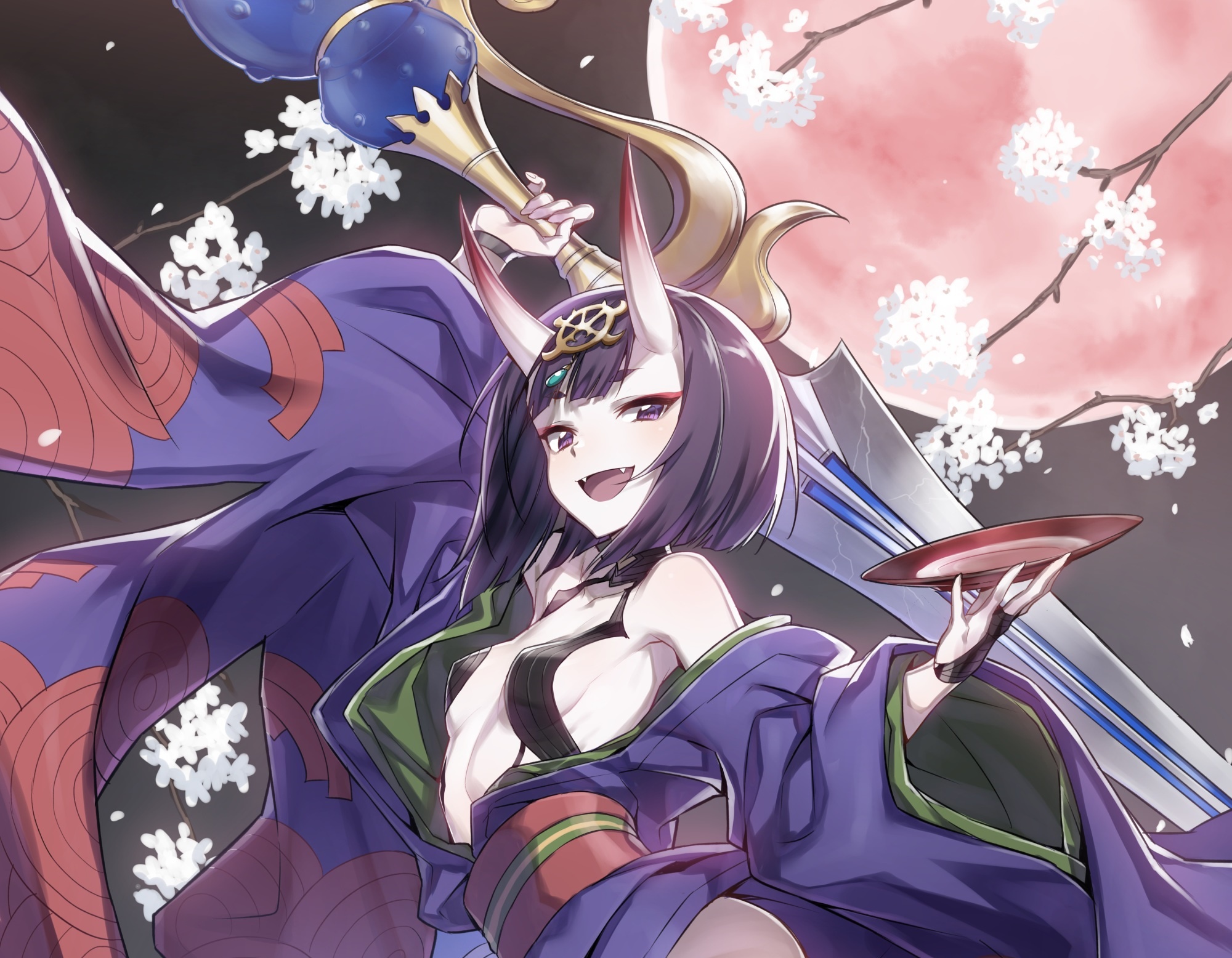 Кайрин улыбка демона читать. Shuten Doji демон. Демоны Фейт. Shuten Doji Fate.