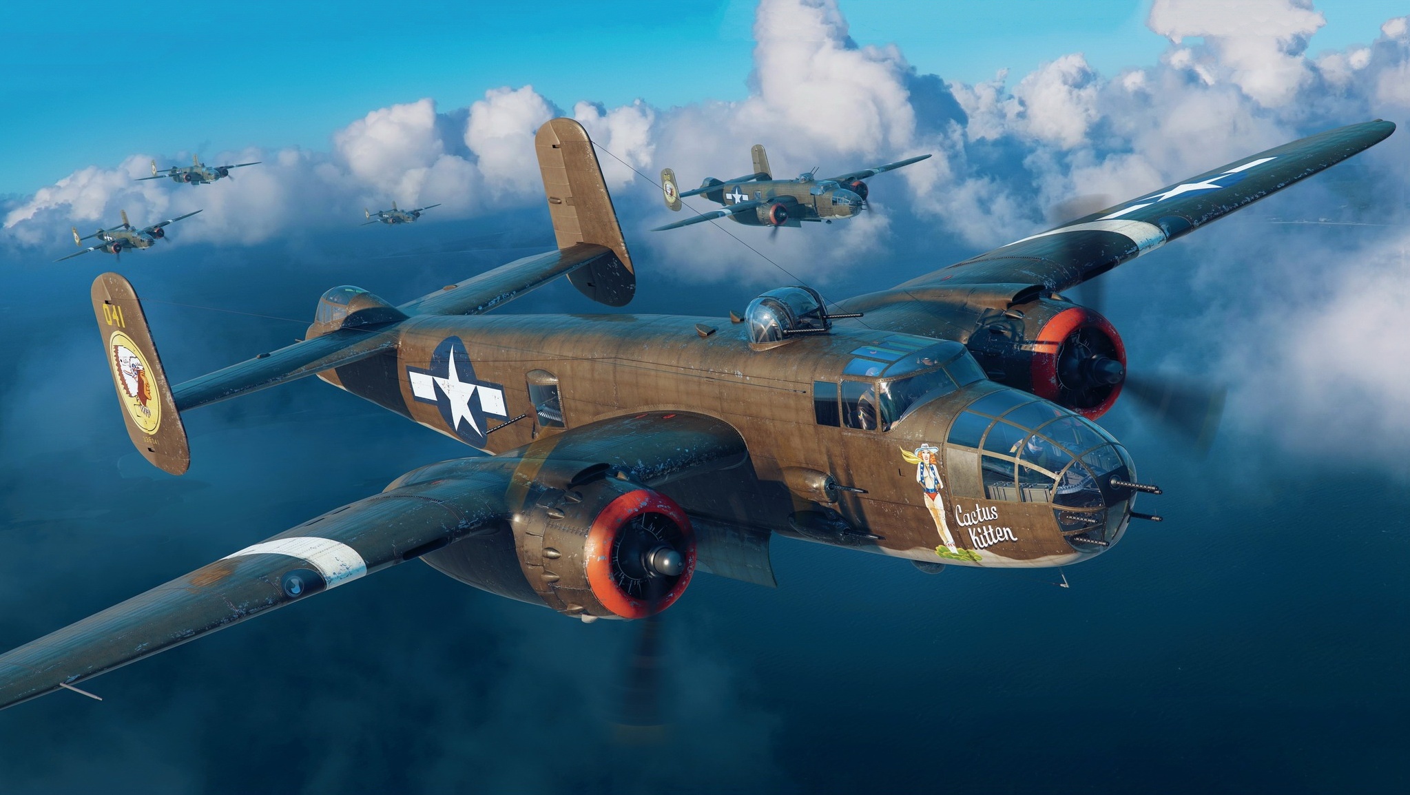 Wallpaper USA, bomber, US Airforce, Piotr Forkasiewicz, B
