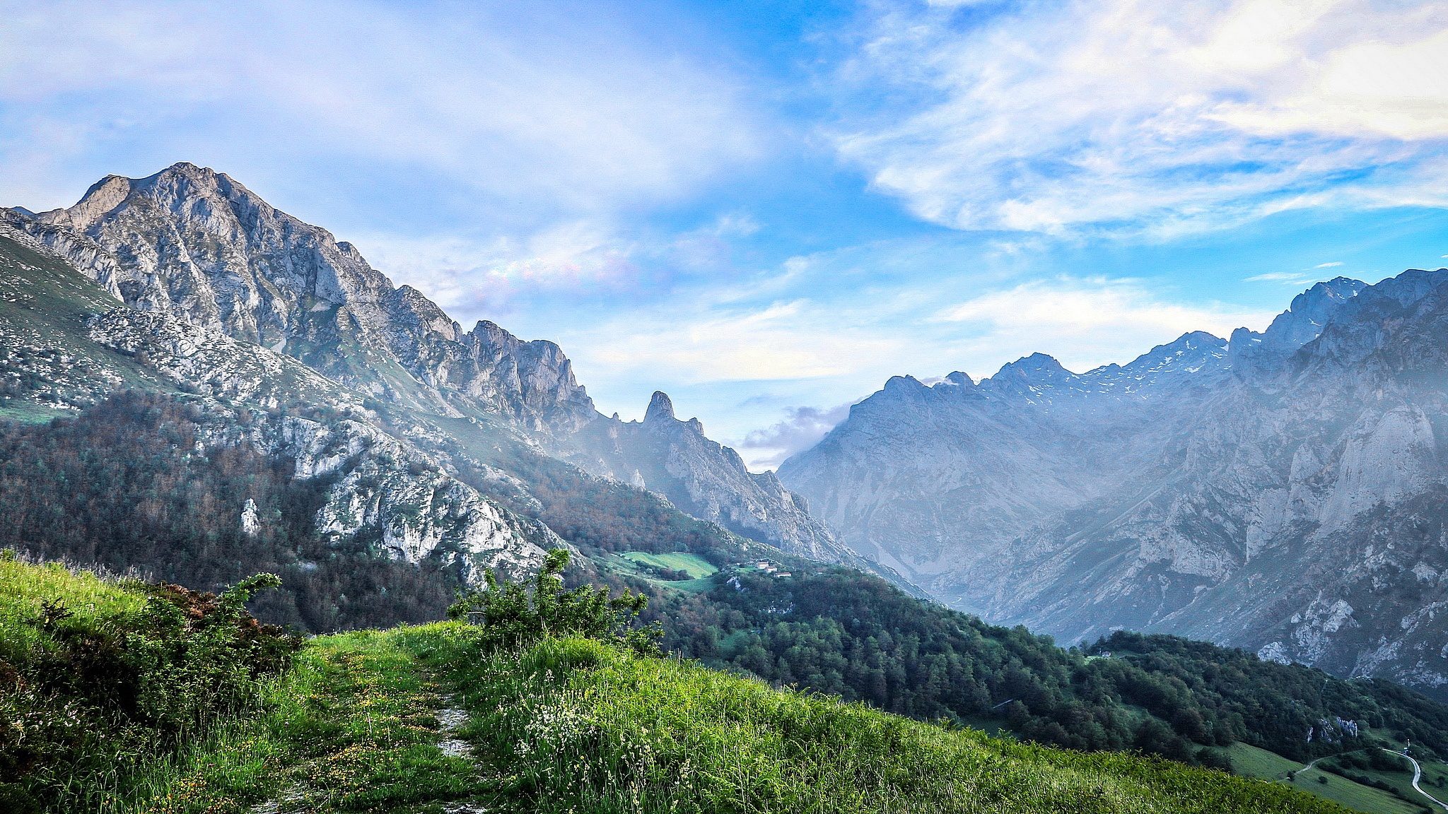 Wallpaper mountains, Spain, Asturias for mobile and desktop 