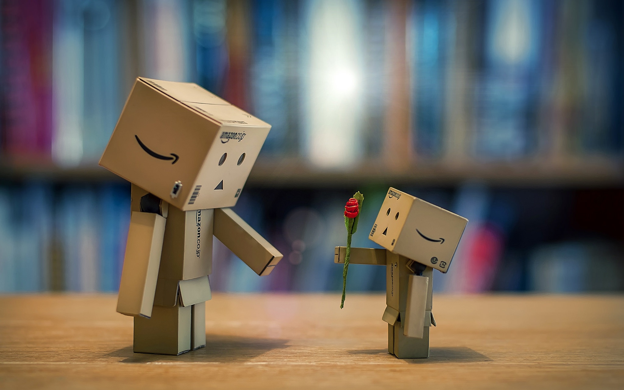 Wallpaper : danboard, boxes, robot, mood, library, growth 1920x1080 -  wallpaperUp - 1067228 - HD Wallpapers - WallHere