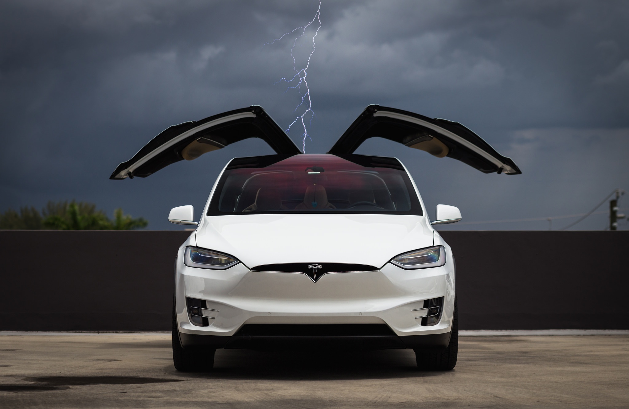 Tesla model deals x wallpaper