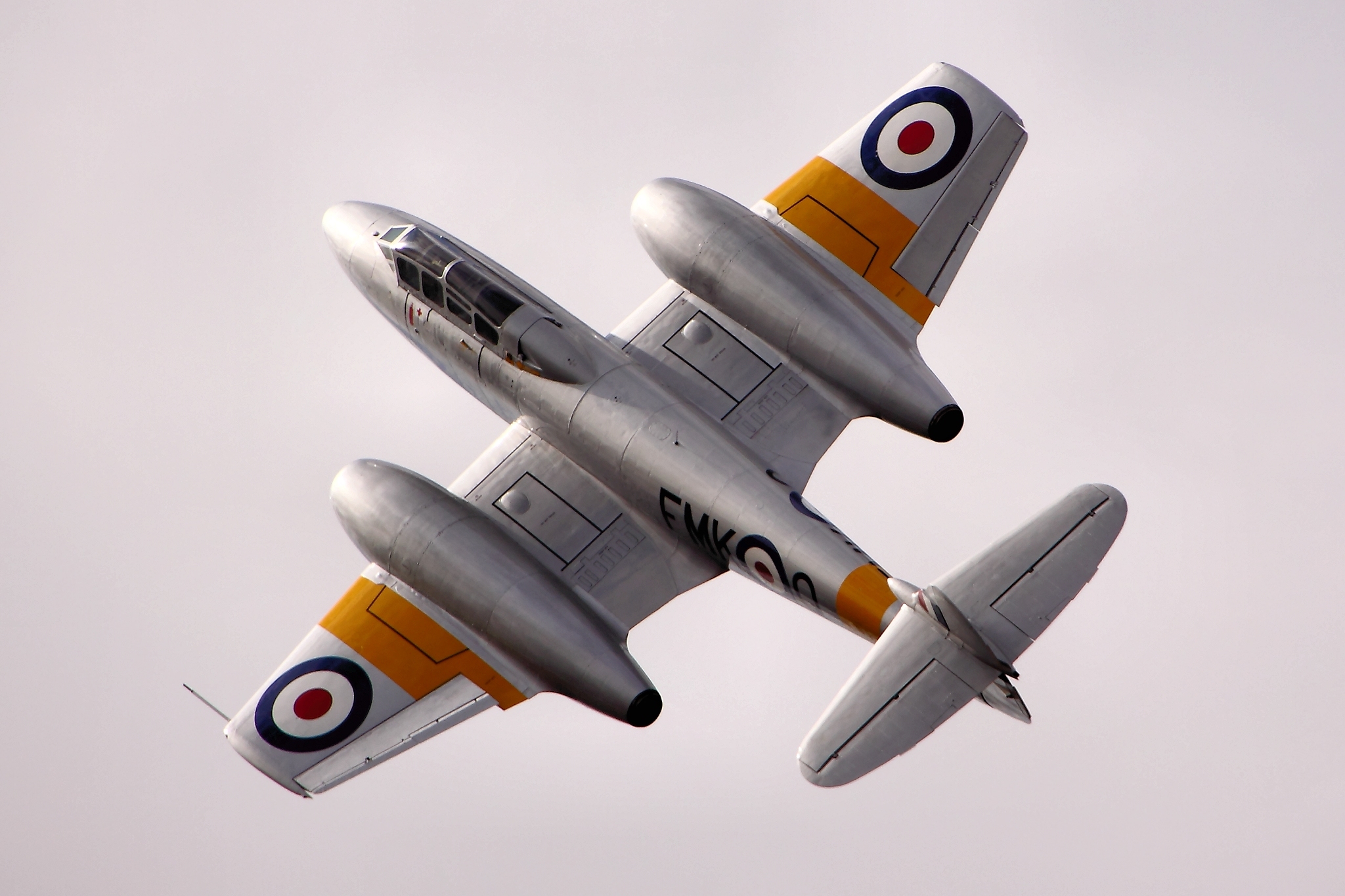 Meteor Jet Download wallpaper flight, fighter, jet, British, Gloster Meteor ...