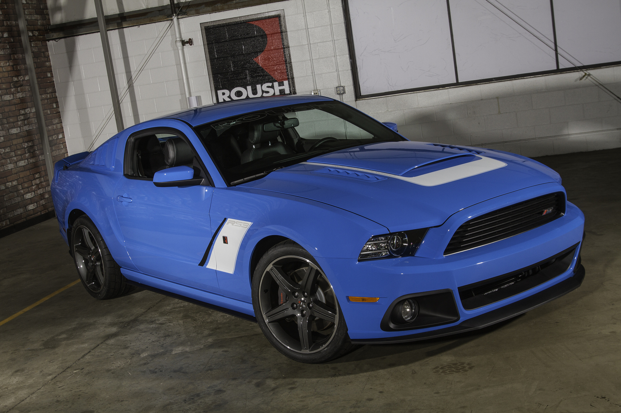 Ford Mustang Dark Blue