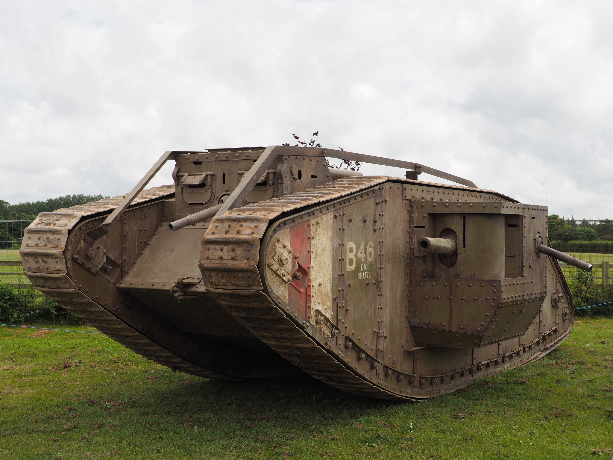 Большой немецкий танк. MK 4 танк.