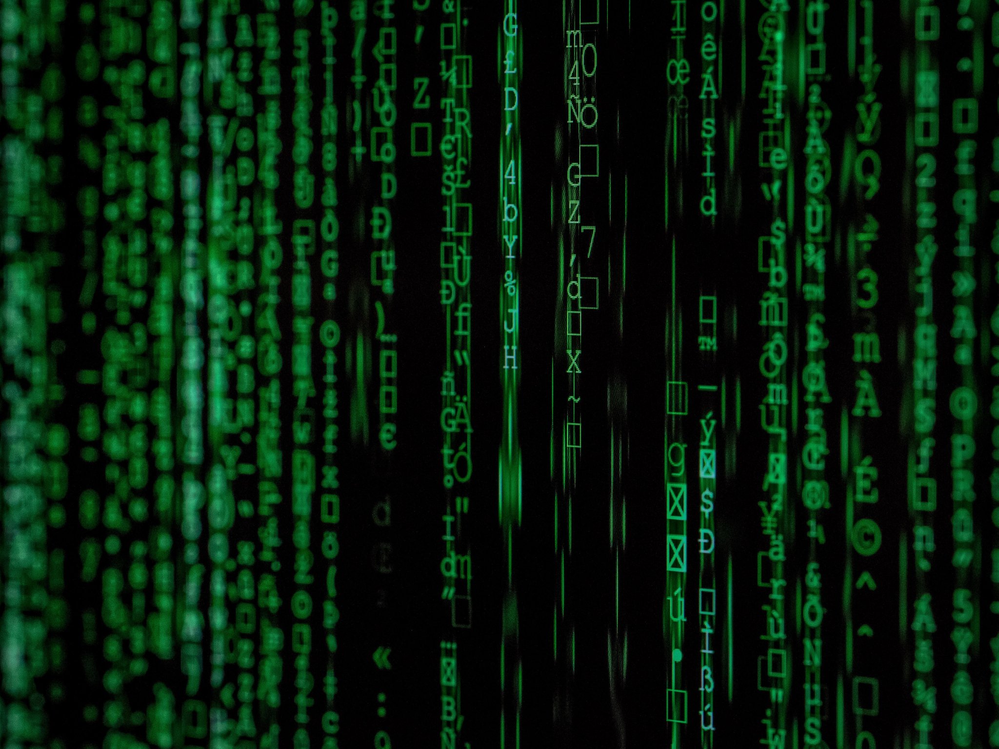 Matrix Letters Image Download wallpaper art, letters, symbols, Matrix screen style, section ...