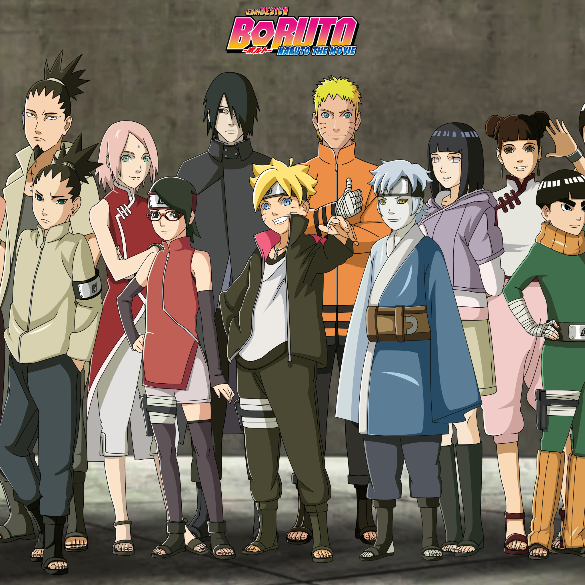 Boruto:Naruto Next GenerationNaruto and Sasuke by iEnniDESIGN on