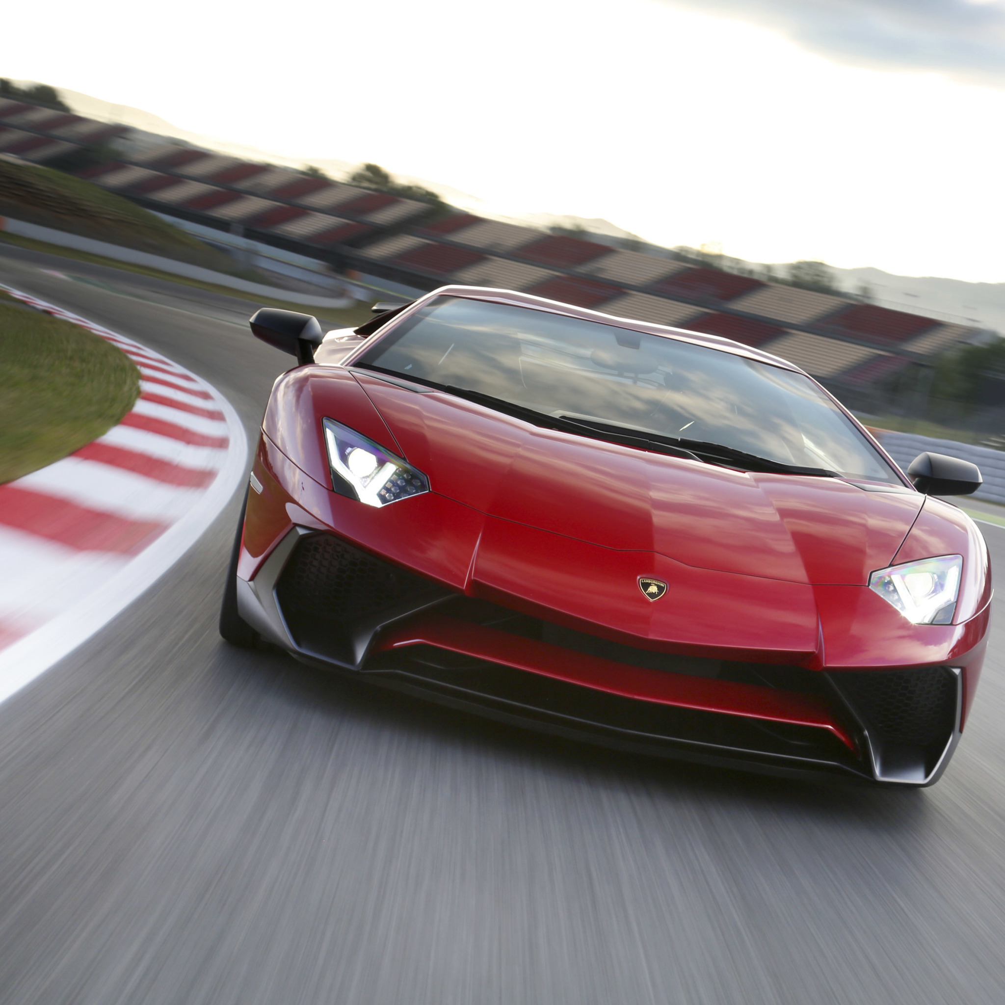 Download wallpaper auto, Lamborghini, supercar, the front, Aventador ...