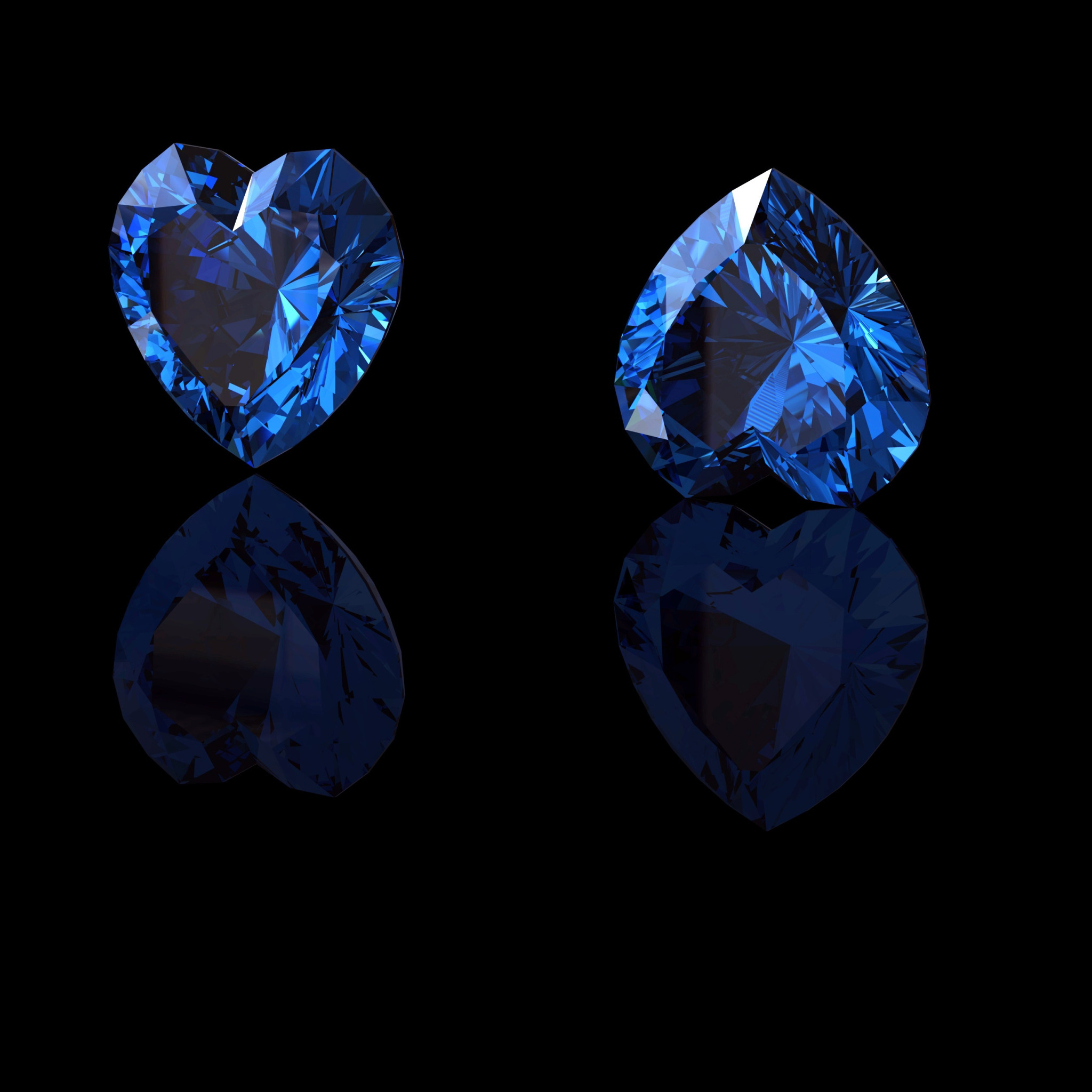 Сапфир фэнтези. Сапфир камень. Темно-синий камень драгоценный. Сапфир в виде сердца. Россыпь сапфиров.