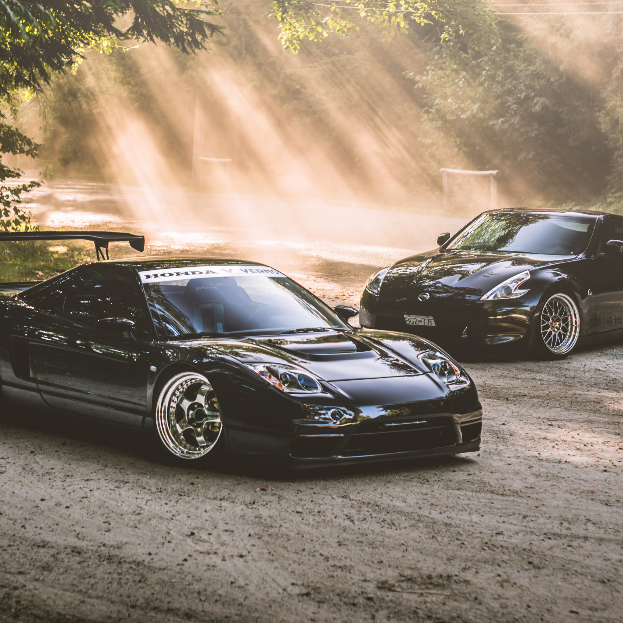 Acura NSX stance