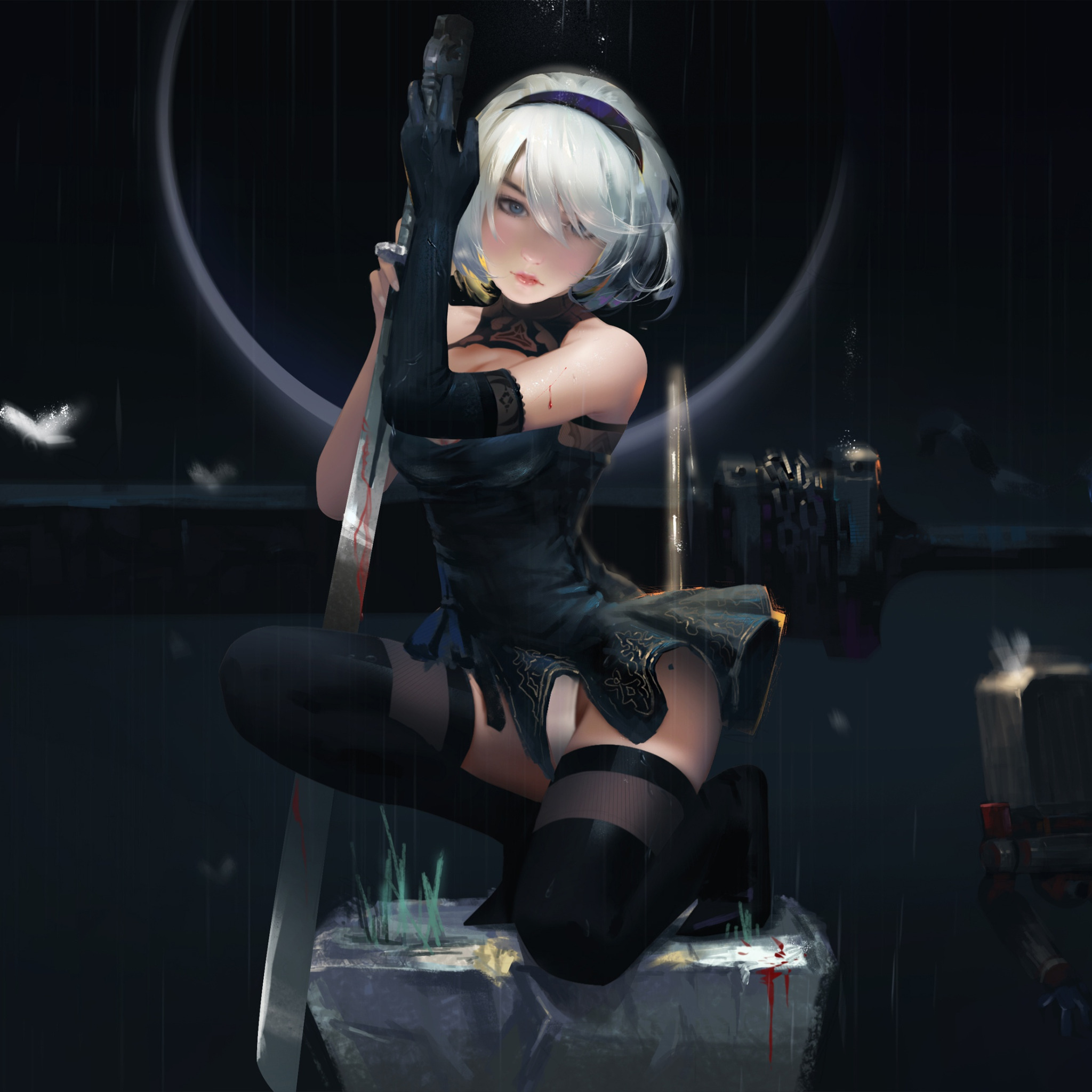 Nier automata гифки в стим фото 78