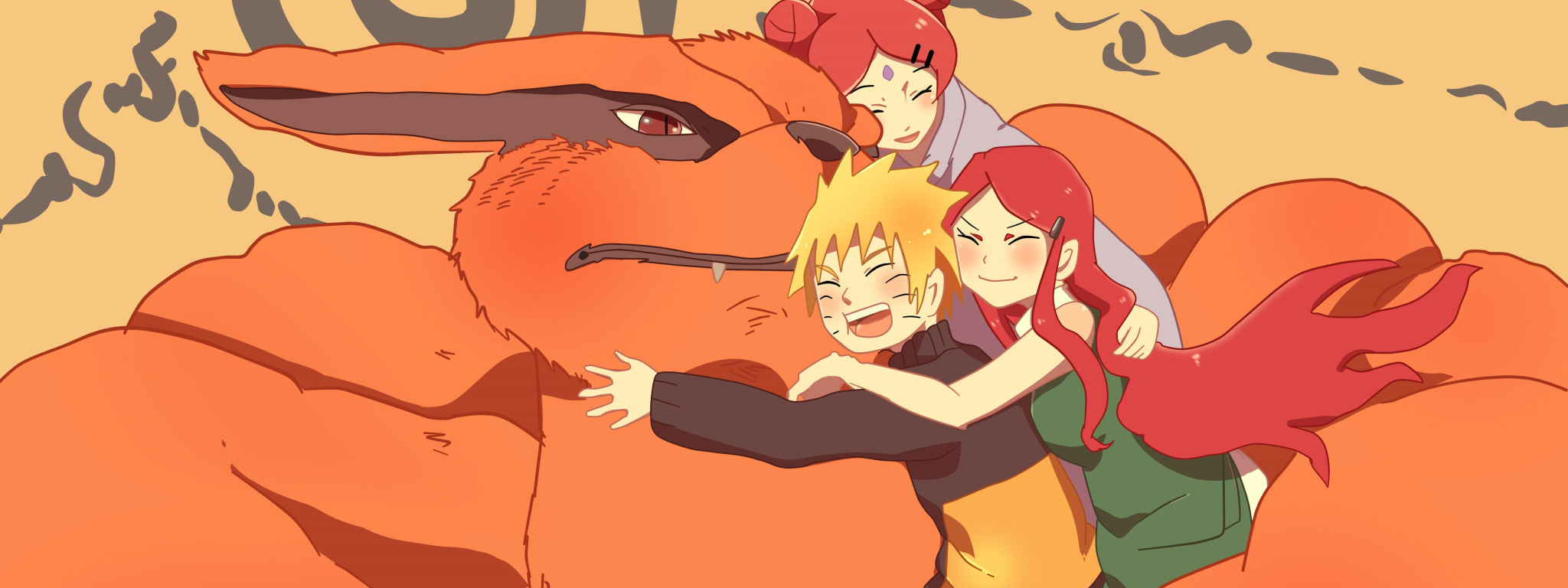 Fox, Naruto, Naruto, Uzumaki Kushina, Uzumaki Naruto, Uzumaki, <b>Kurama</b>. 