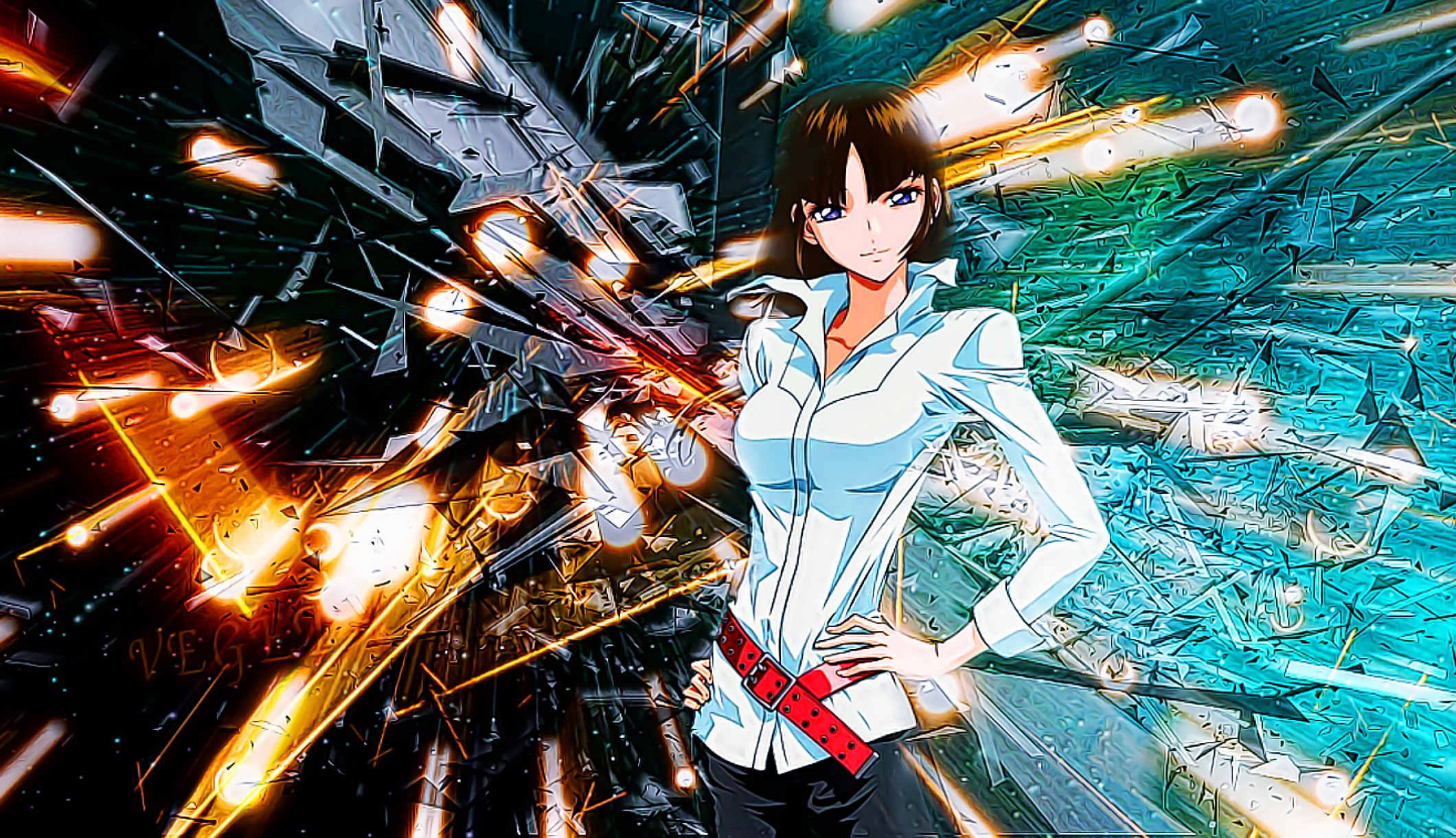 Download wallpaper girl, gundam, athrun zala, gundam seed destiny, zala,  section other in resolution 2120x1220