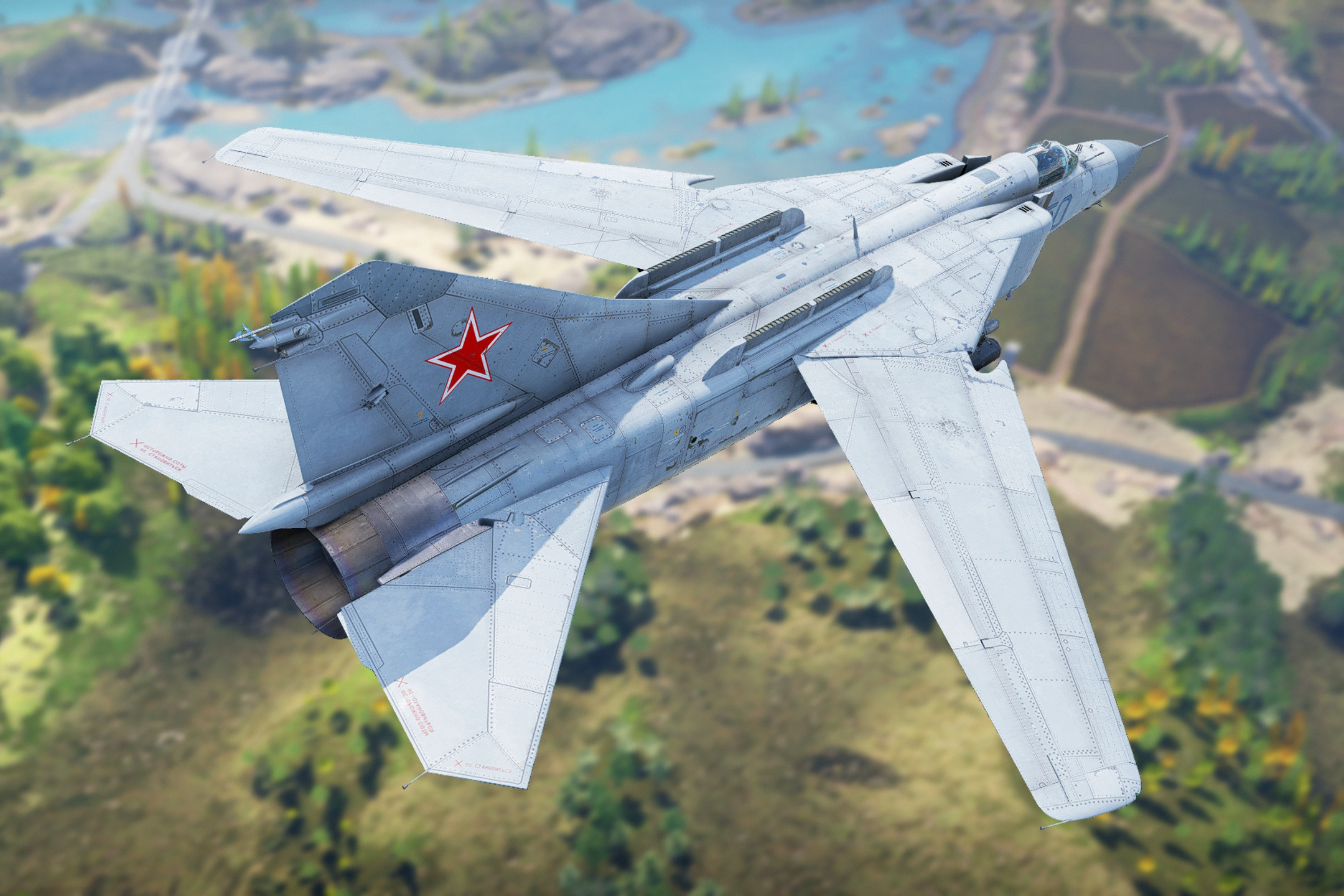 Download wallpaper OKB MiG, Multi-role fighter, The MiG-23ML, USSR ...