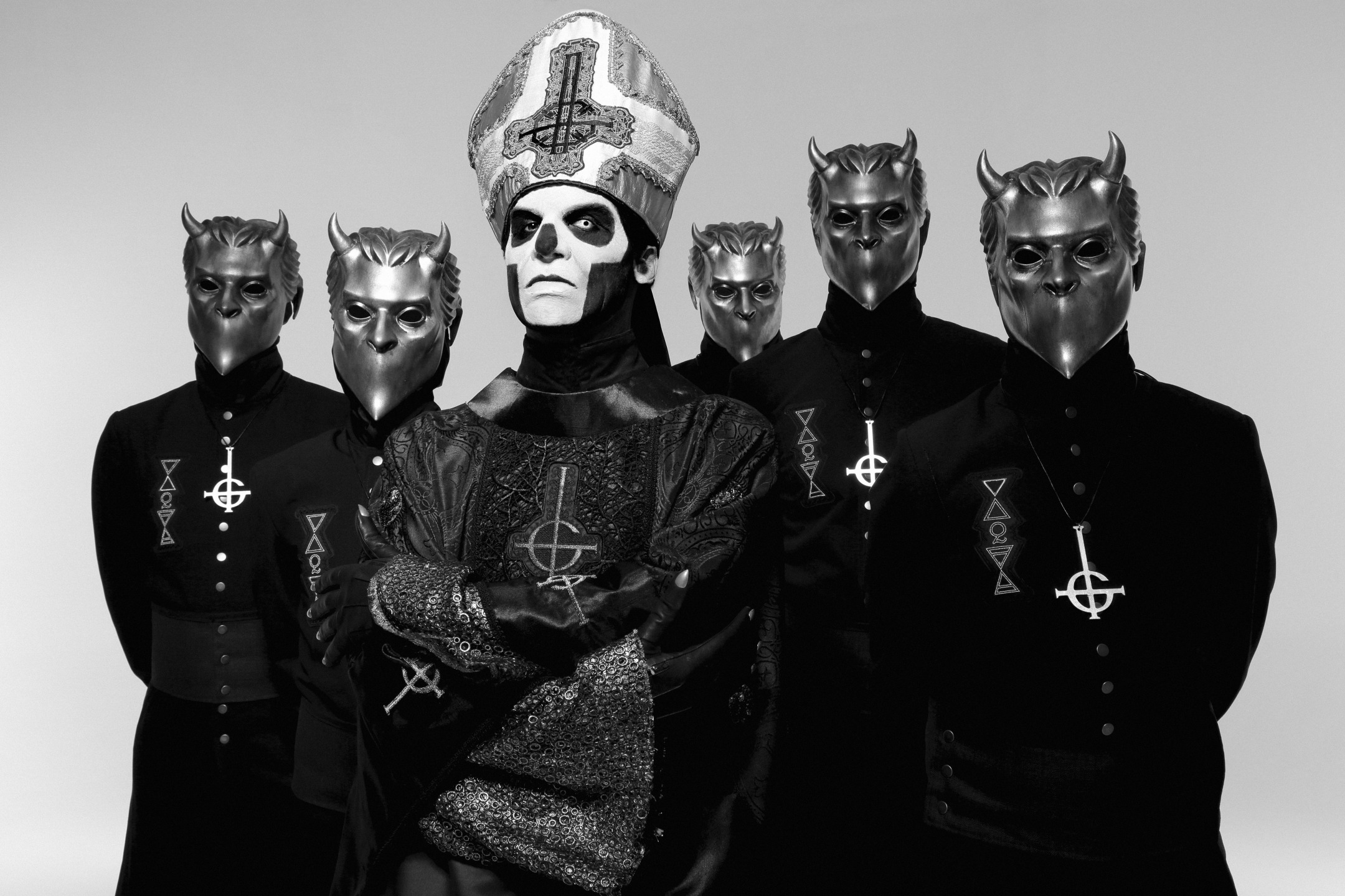 Download wallpaper Ghost, 2015, Nameless Ghouls, Papa Emeritus III ...