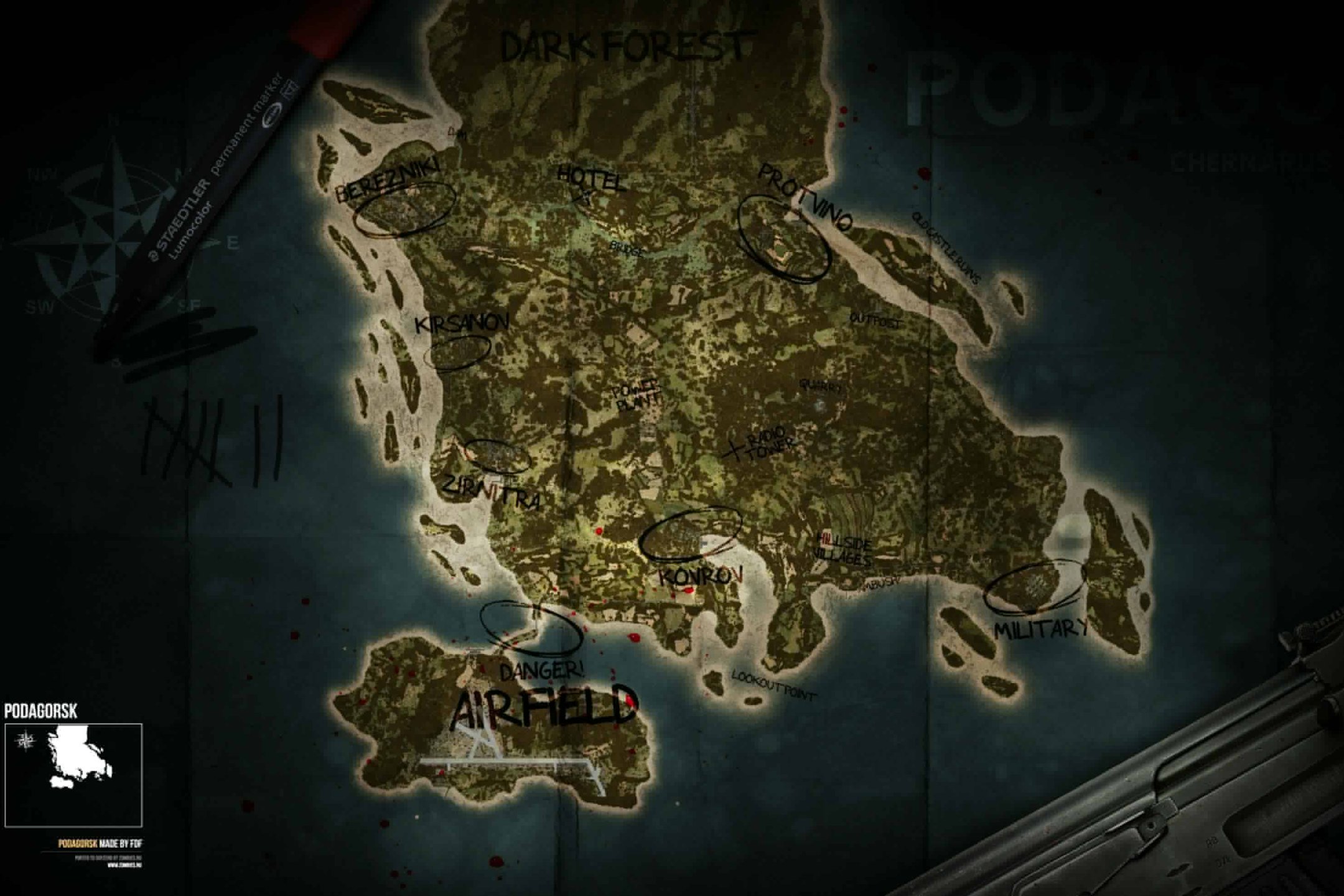 Dayz Rio Map Download wallpaper Map, Dayz, Standalone, section games in resolution ...