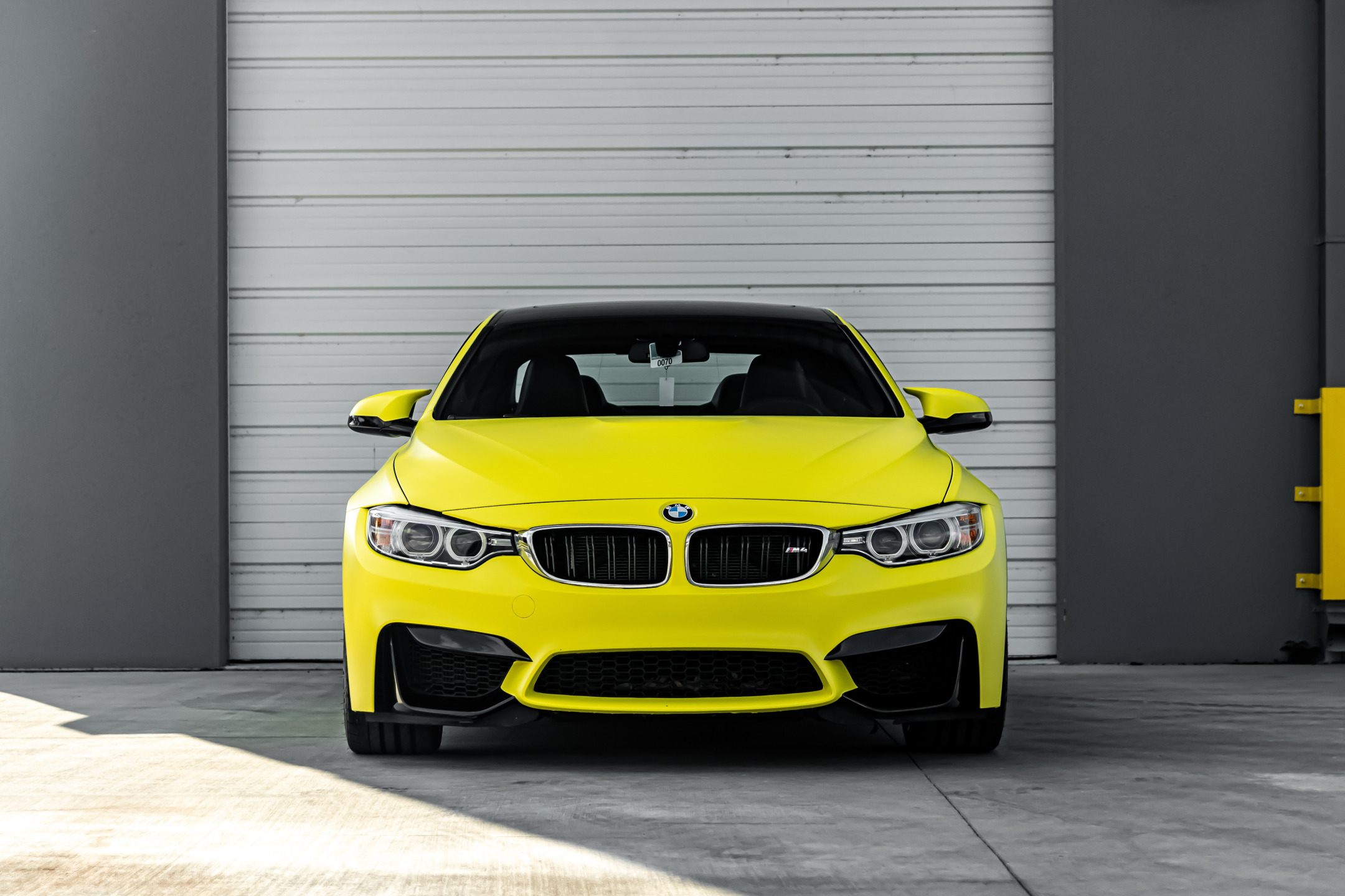 Download wallpaper BMW, Front, Yellow, F82, Sight, section bmw in ...