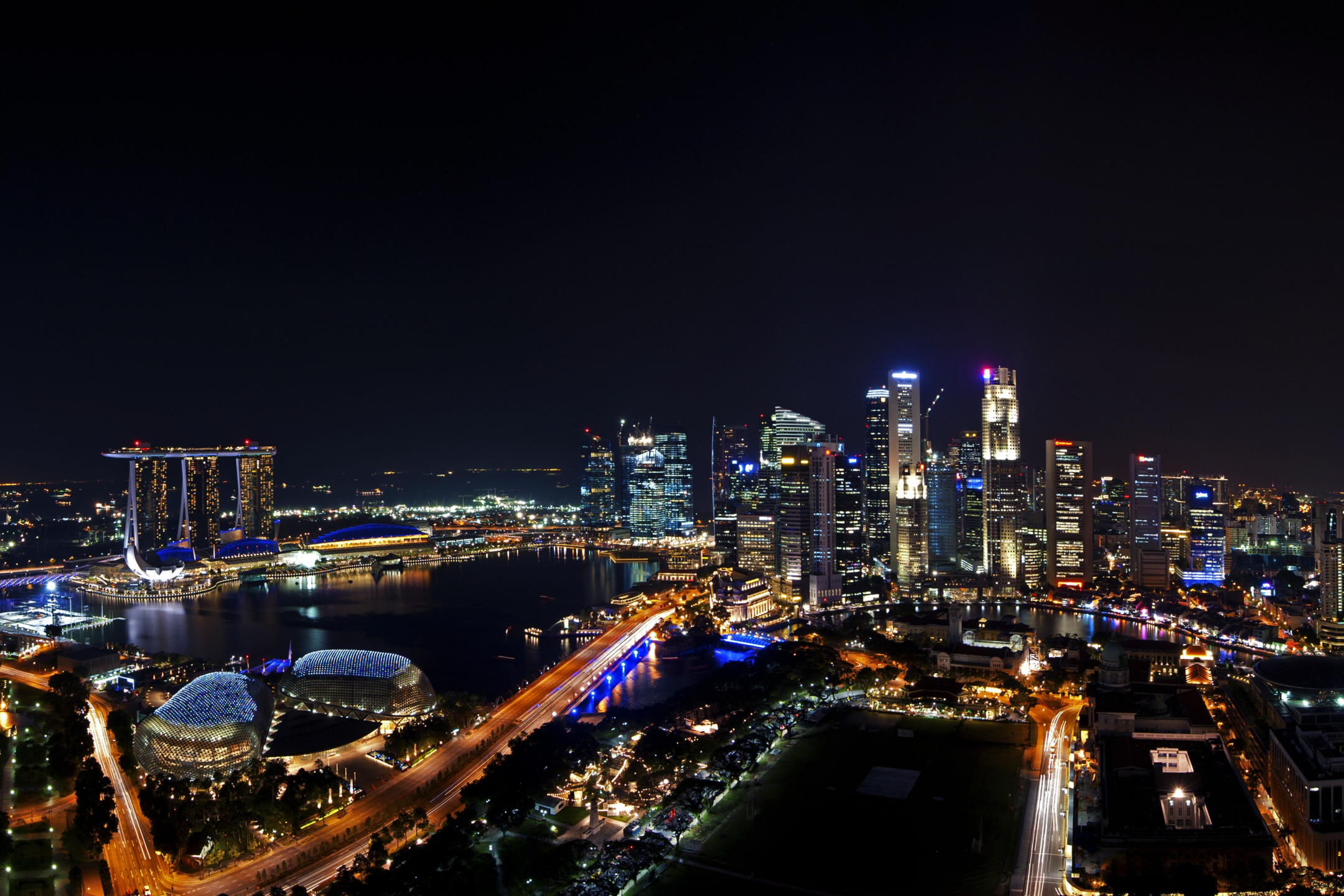 the city, Singapore, singapore