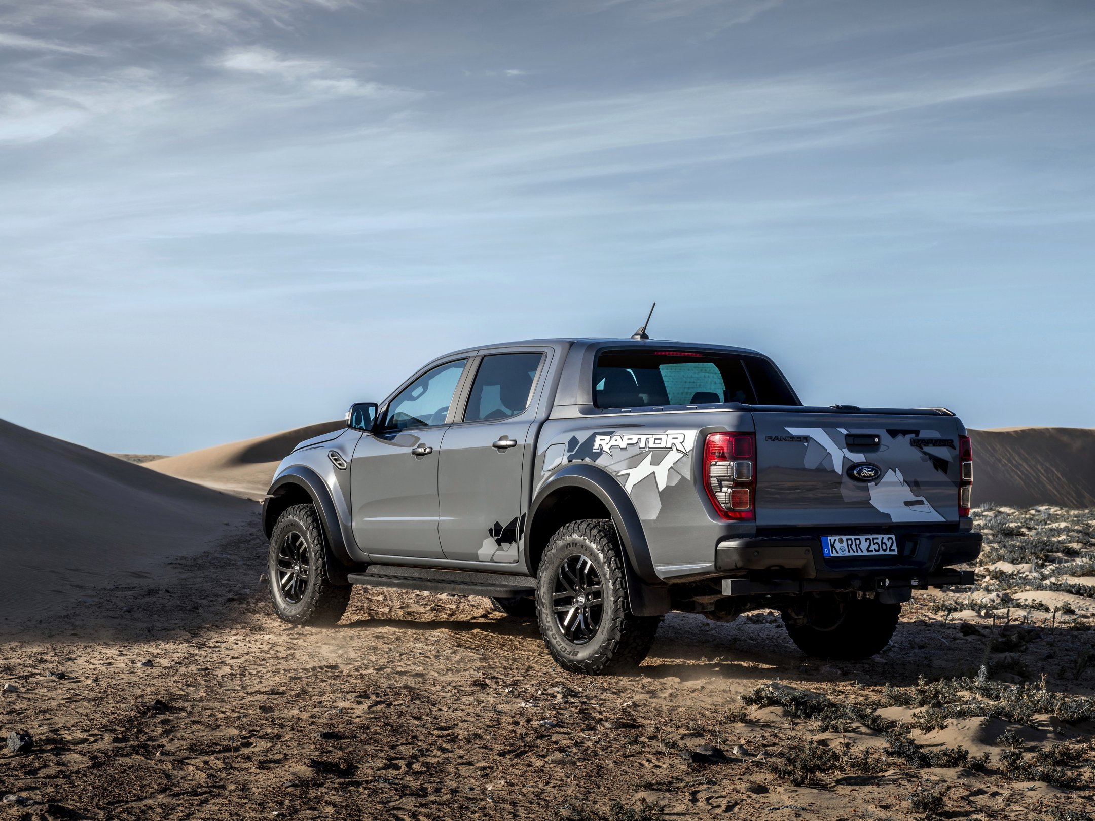 Download wallpaper the sky, grey, Ford, Raptor, Heath, pickup, Ranger ...