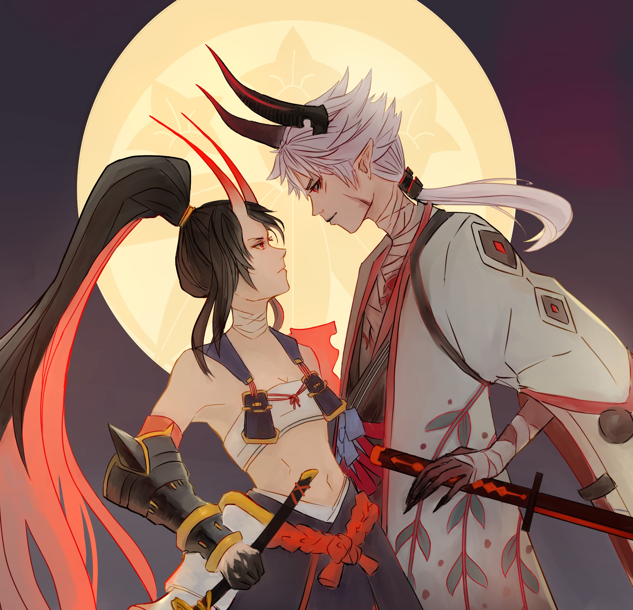 Император меча лунной тени 69. Onmyoji Onikiri. Onmyoji Сирануи. Yorimitsu Onmyoji демон. Тайшакутен Onmyoji.