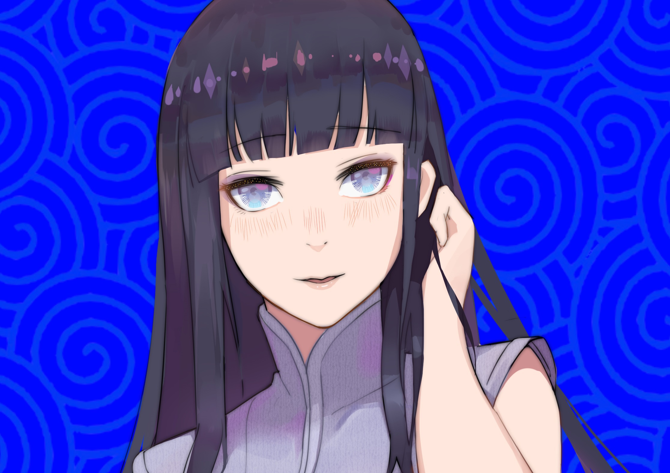 Wallpaper Hyuuga Hinata, NARUTO, Fanart, NARUTO: SHIPPŪDEN for mobile and  desktop, section сёнэн, resolution 2232x1576 - download