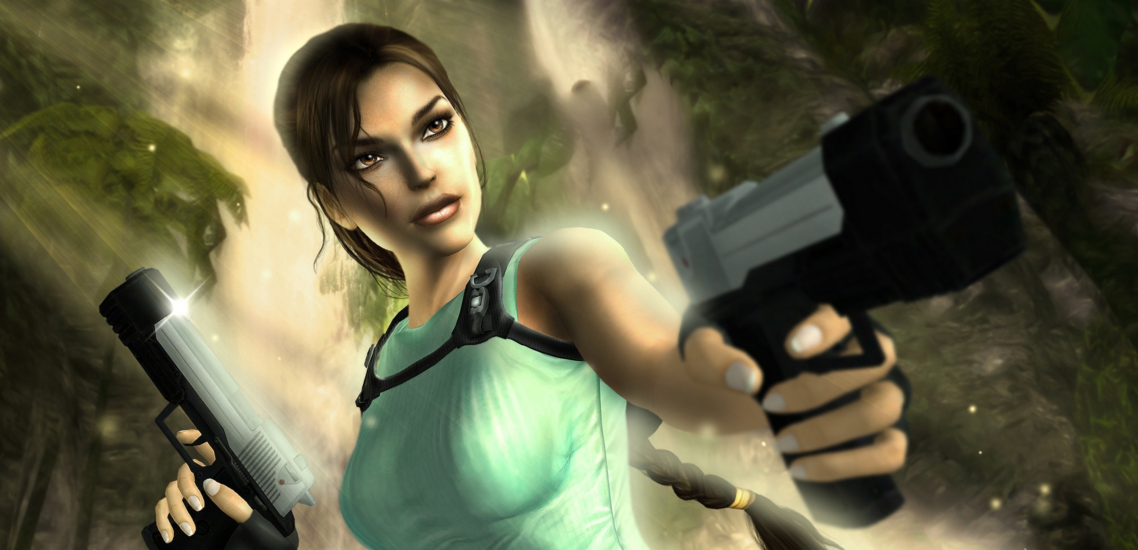 Доктор крофт. Lara Croft. Lara Croft Guns.