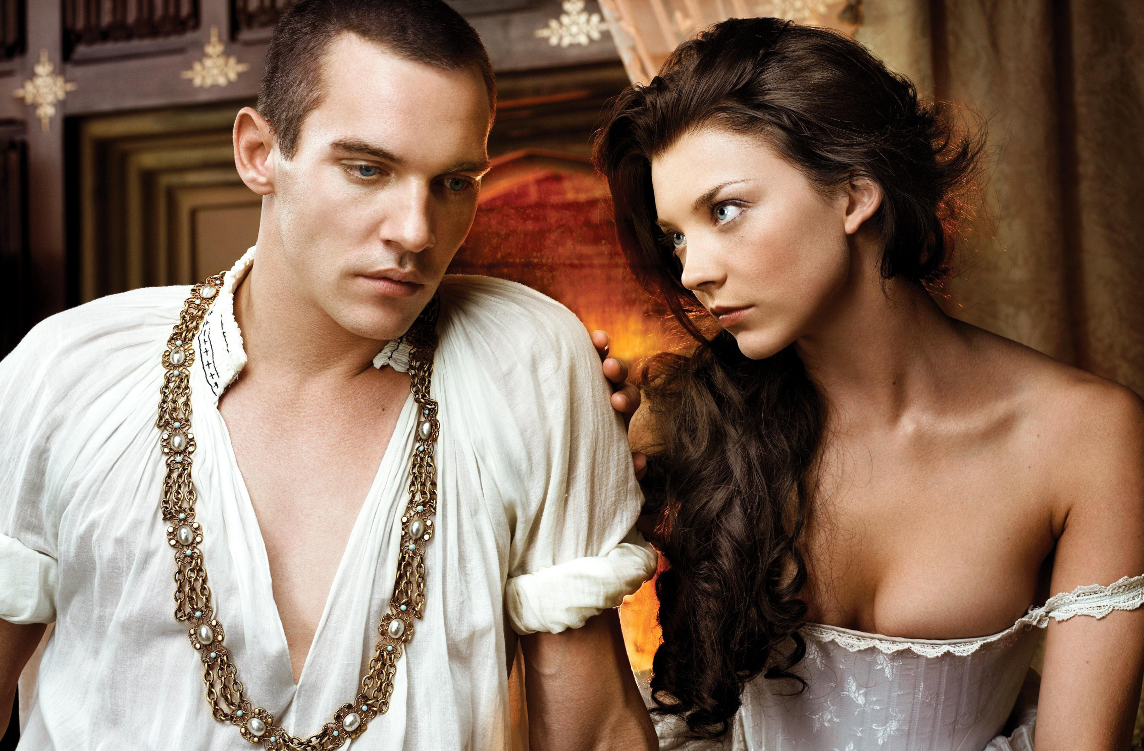 Download wallpaper the series, Jonathan Rhys Meyers, The Tudors, Natalie  Dormer, The Tudors, Anne Boleyn, King Henry VIII, section films in  resolution 2266x1488