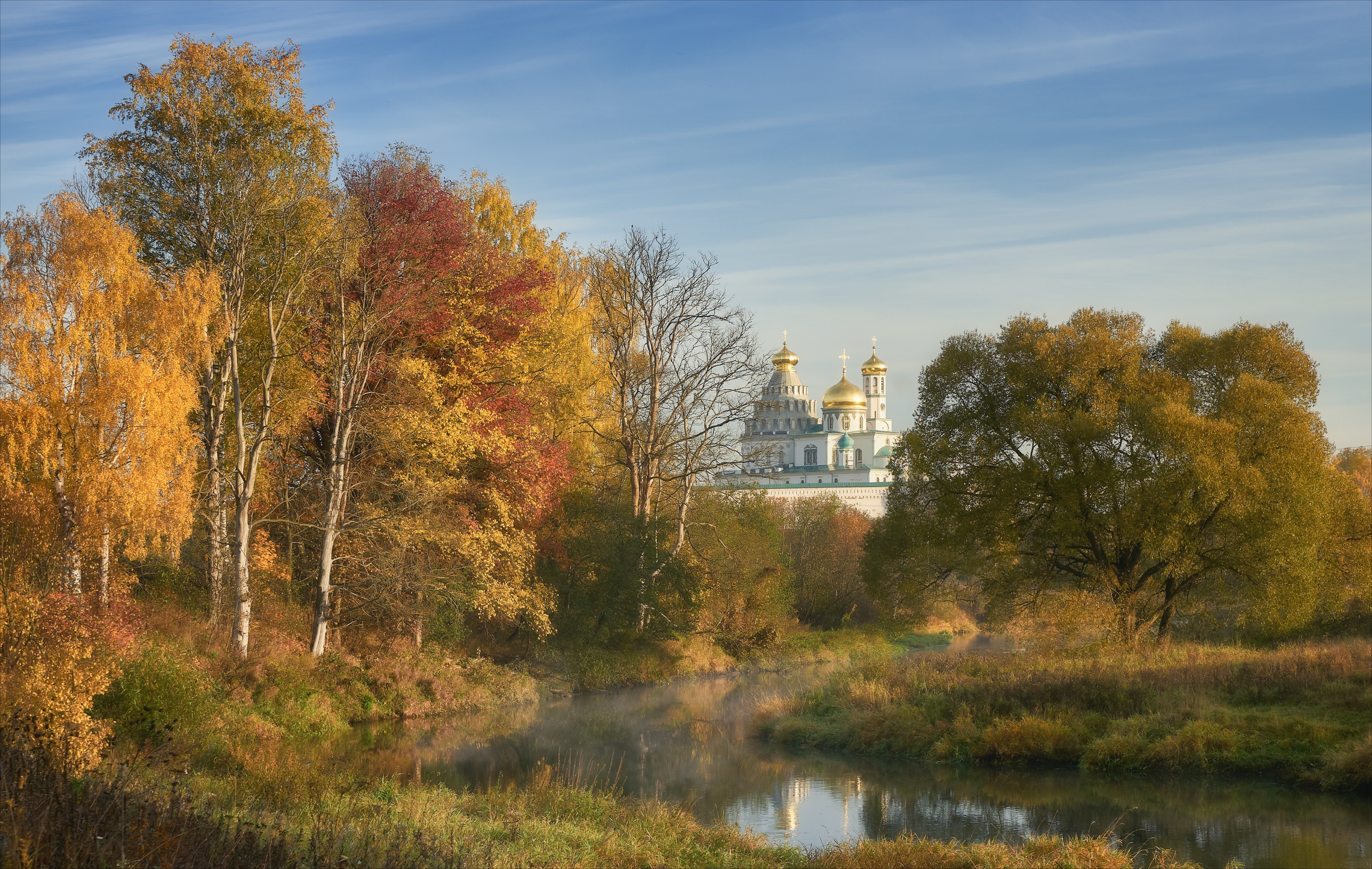 Фото Церкви На Фоне Природы Осенью