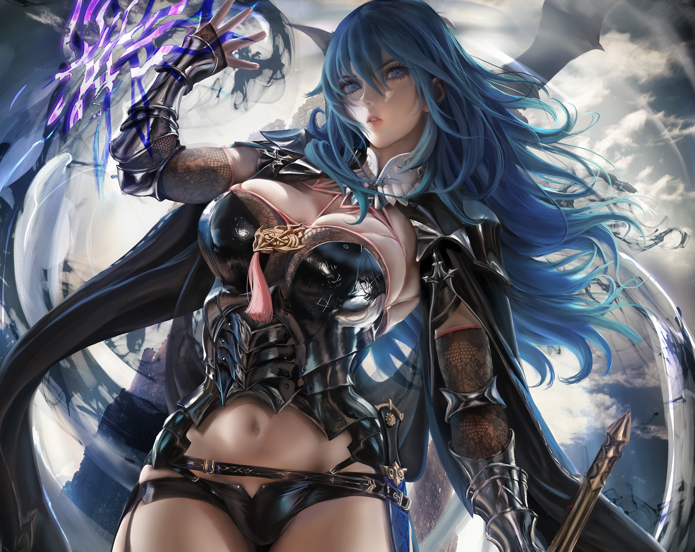 Wallpaper girl, the game, anime, sakimichan, Fire Emblem for mobile and  desktop, section сэйнэн, resolution 2328x1848 - download