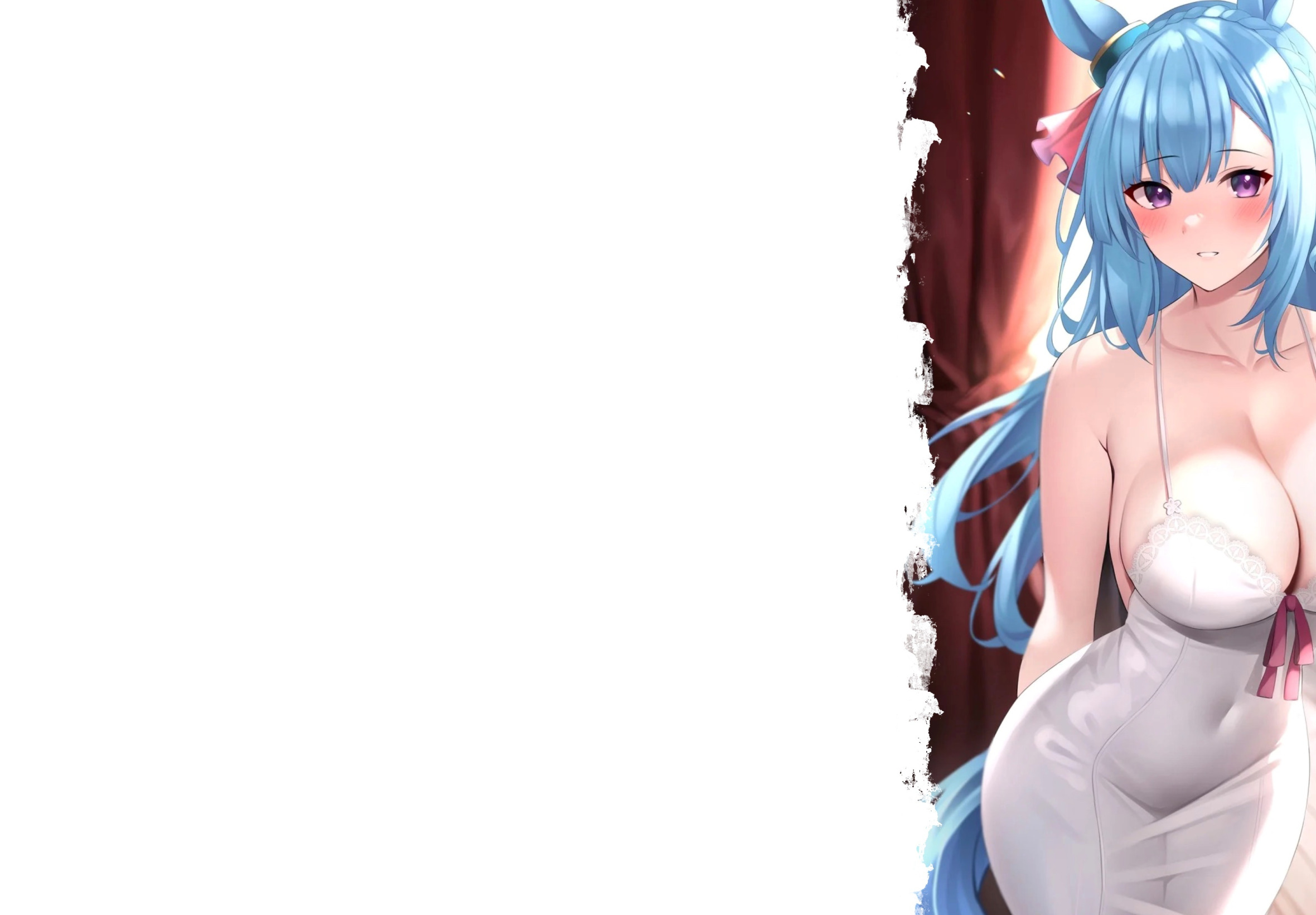 Download wallpaper kawaii, girl, sexy, boobs, anime, figure, pretty, big  boobs, section seinen in resolution 2360x1640