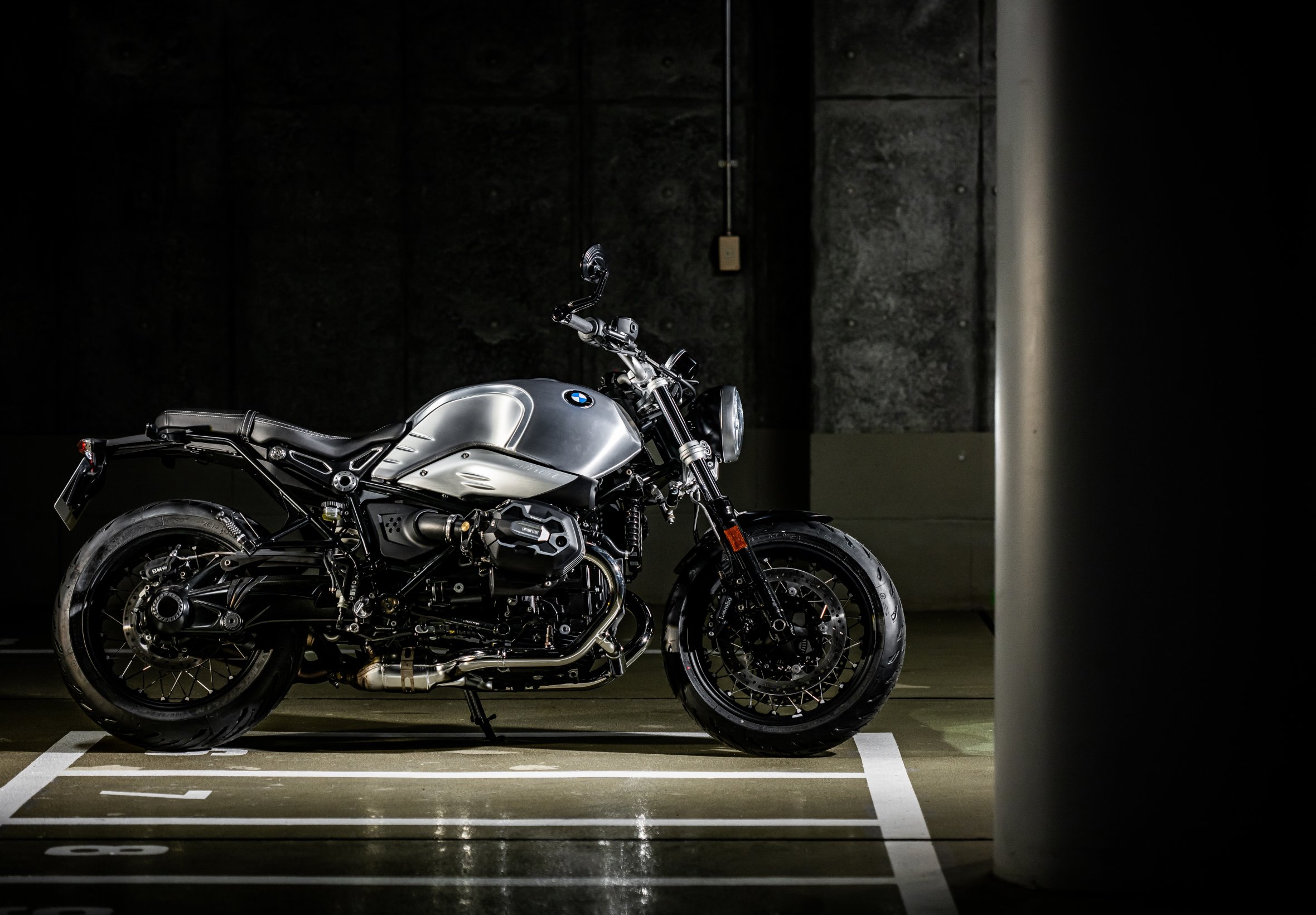 Download wallpaper BMW, side view, R-series, BMW R nineT Pure, section ...