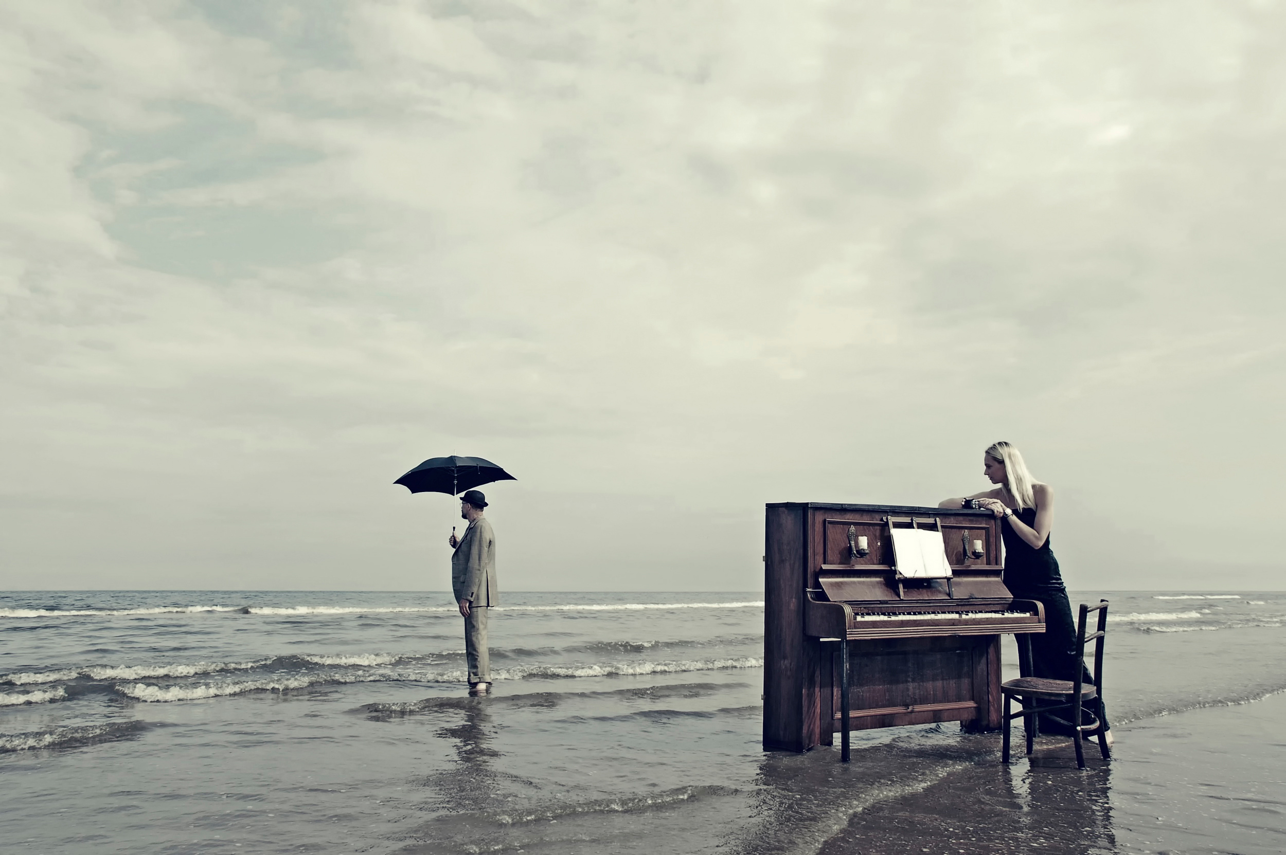 Инструментальные для души спокойные. Пианино у моря. Рояль и море. Одинокое море. Рояль на берегу моря.