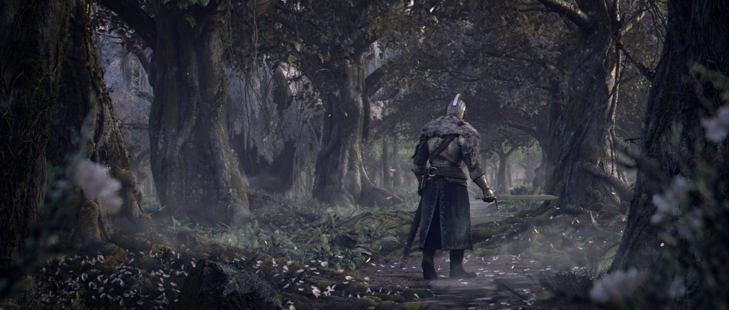 Download wallpaper game, armor, background, warrior, knight, Dark