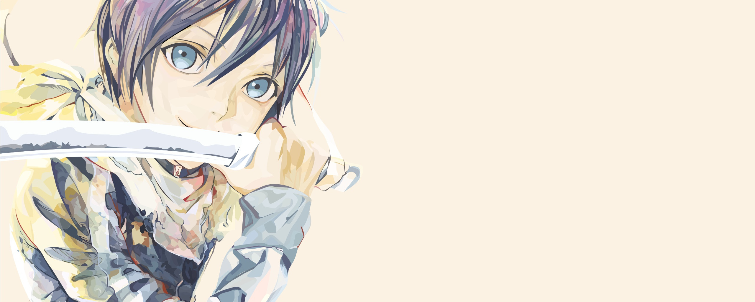 look, background, sword, yato, A Homeless <b>God</b>, Noragami, Yato. 