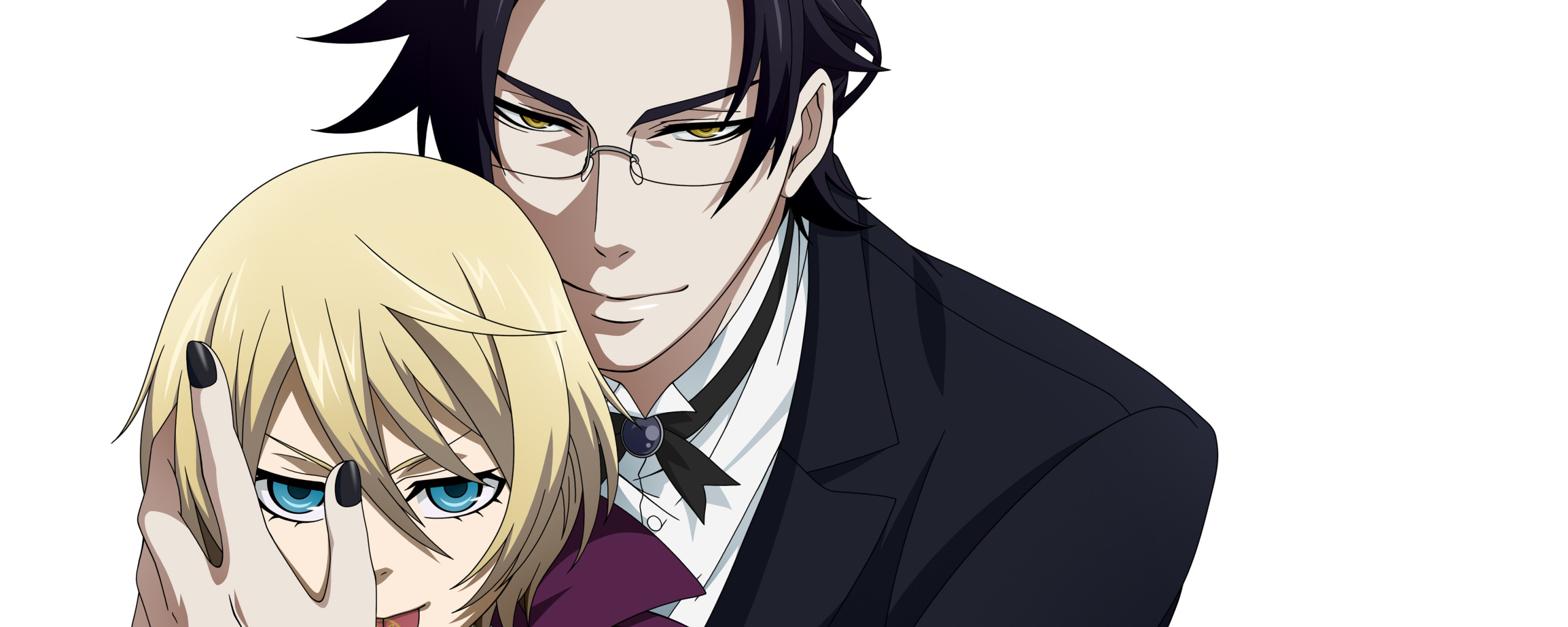 Download wallpaper dark <b>Butler</b>, Claude, Kuroshitsuji, section other in reso...