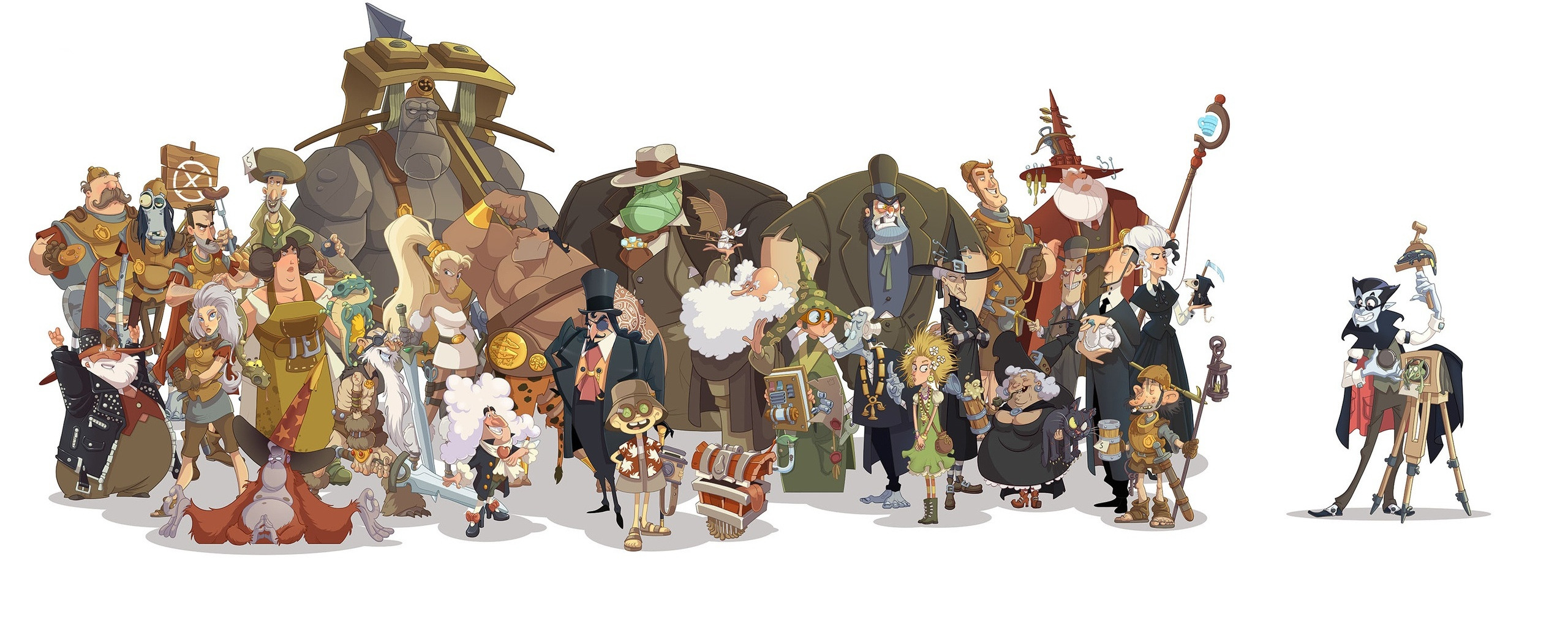 Download wallpaper art, characters, Discworld, Terry Pratchett ...