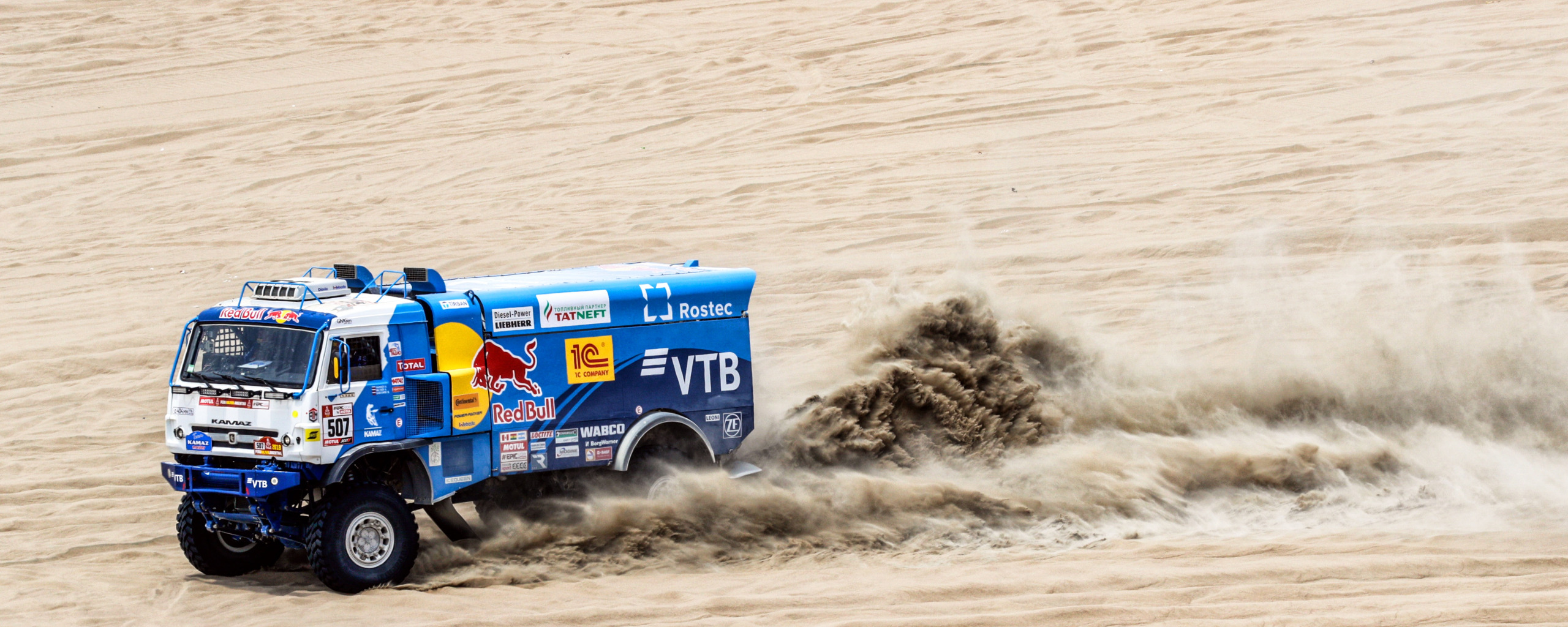 Download Wallpaper Sand Sport Speed Truck Race Master Russia