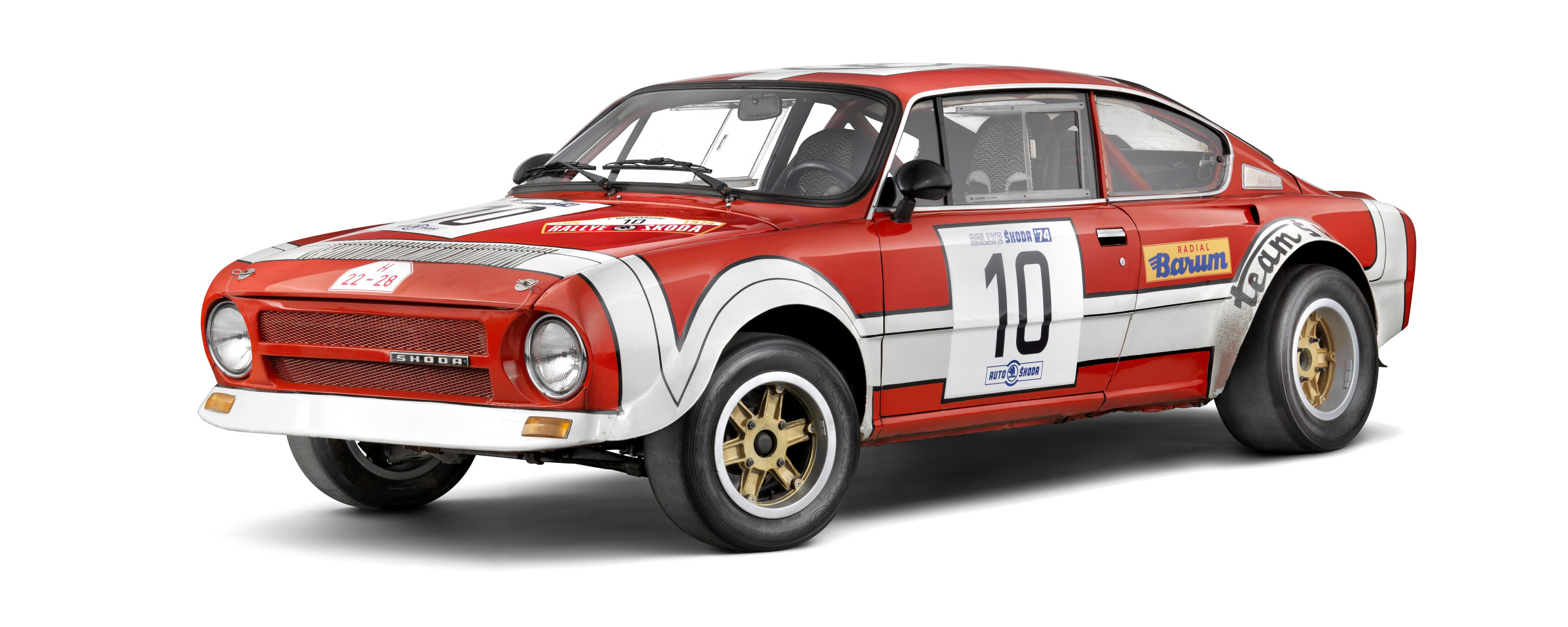 1975 Skoda 130 RS Cup car