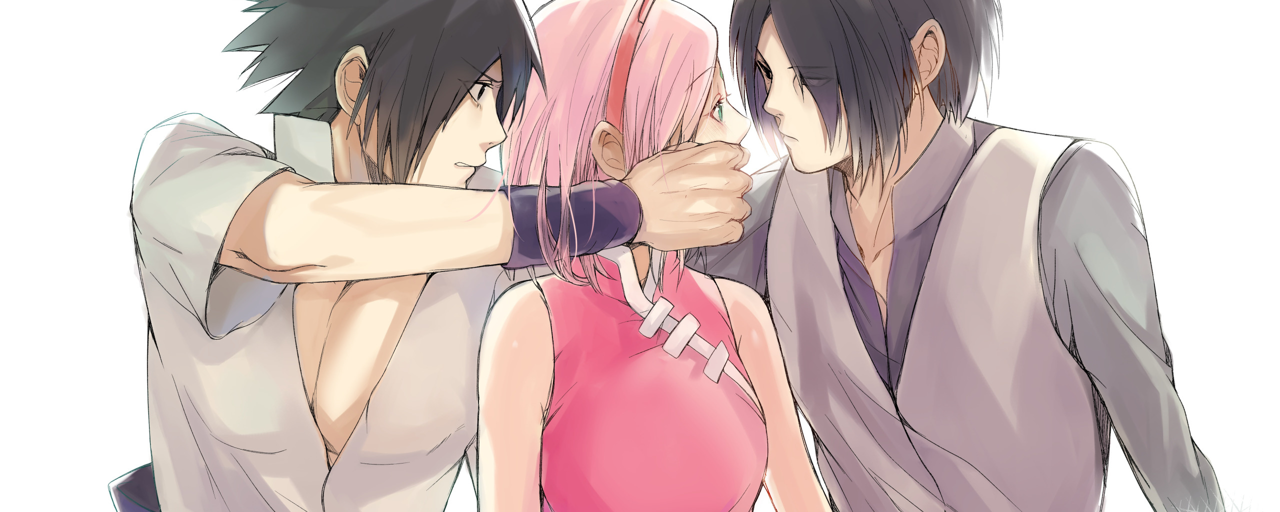 Download wallpaper Naruto, Naruto, <b>Sasuke</b> Uchiha, <b>Sakura</b> Haruno, <b>Sasuke</b> Uch...