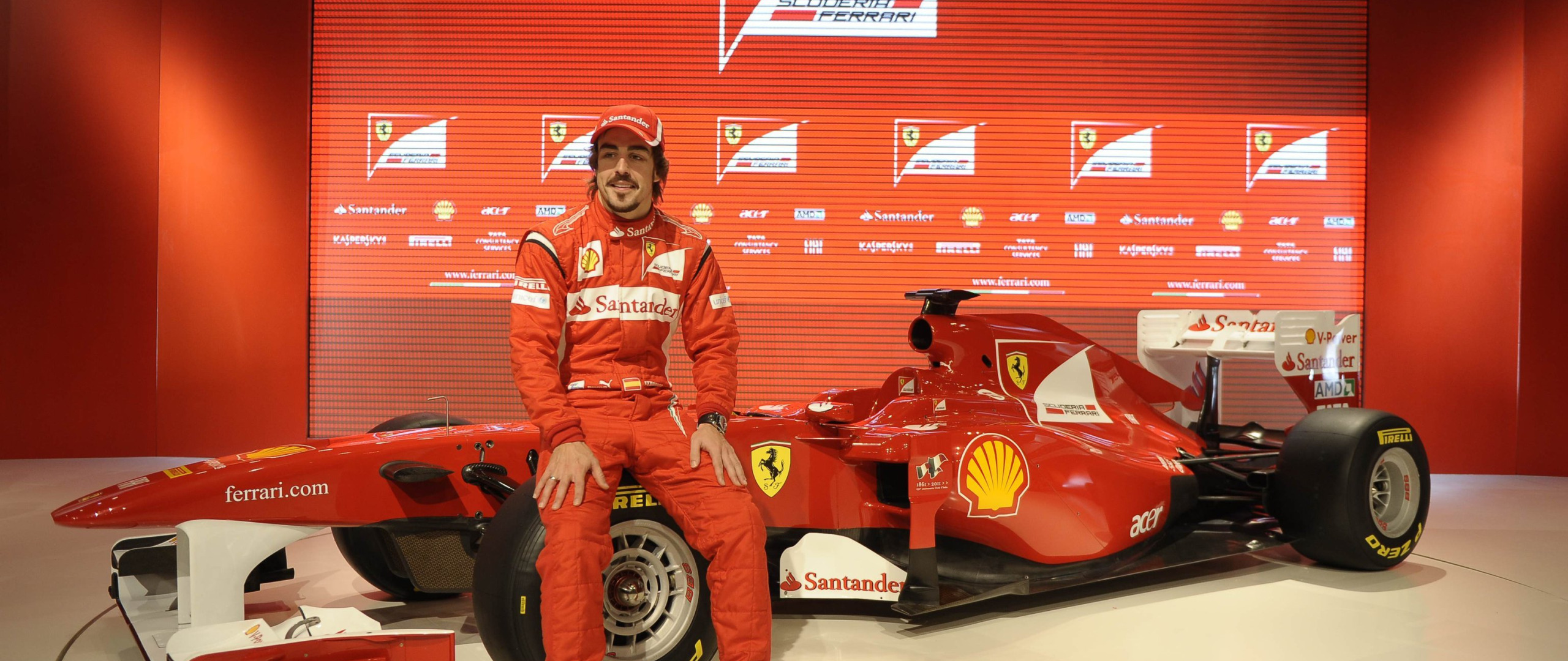 Download wallpaper formula 1, male, ferrari, fernando alonso, Fernando ...