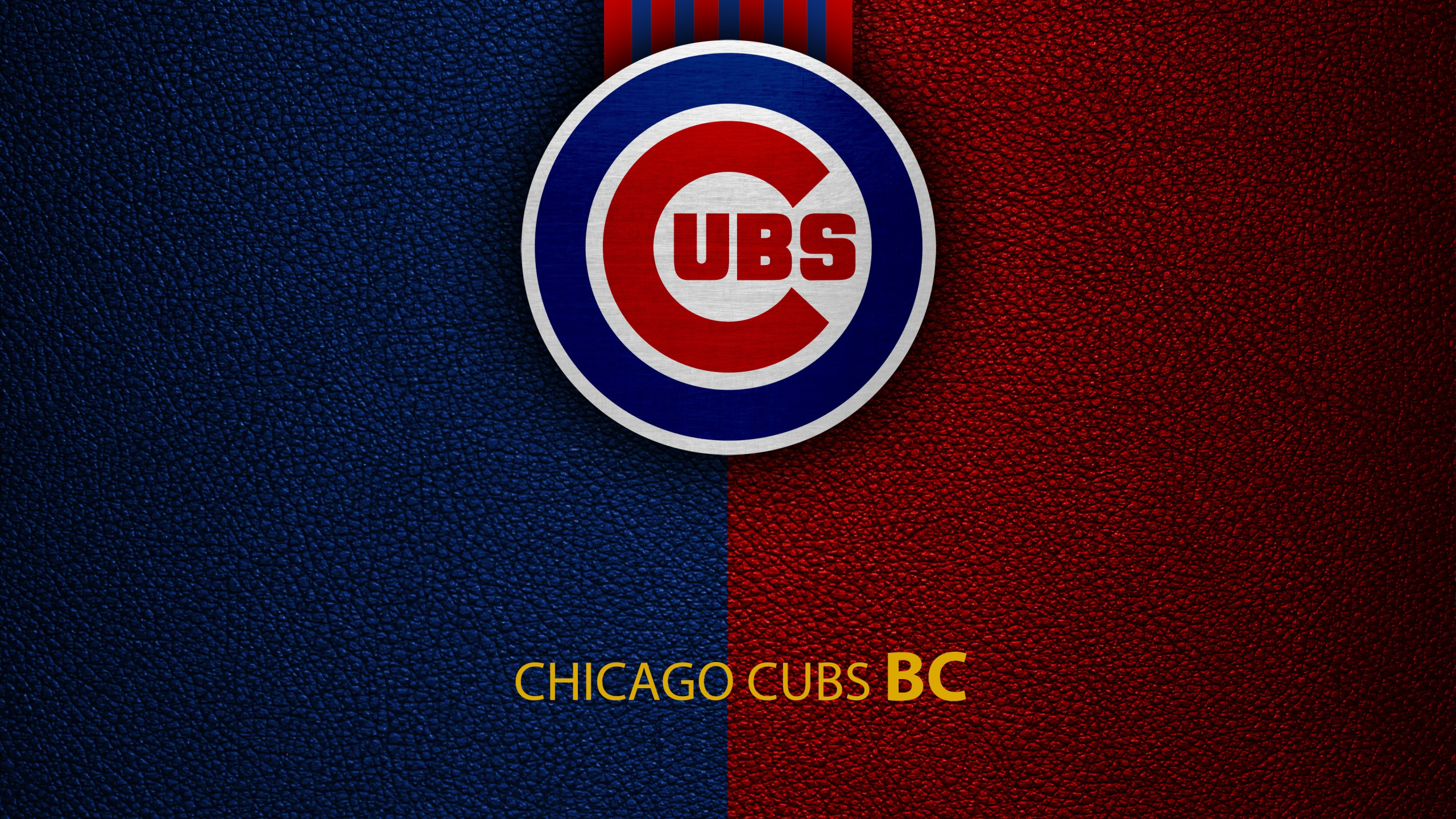 Download Blue Chicago Cubs Logo Wallpaper