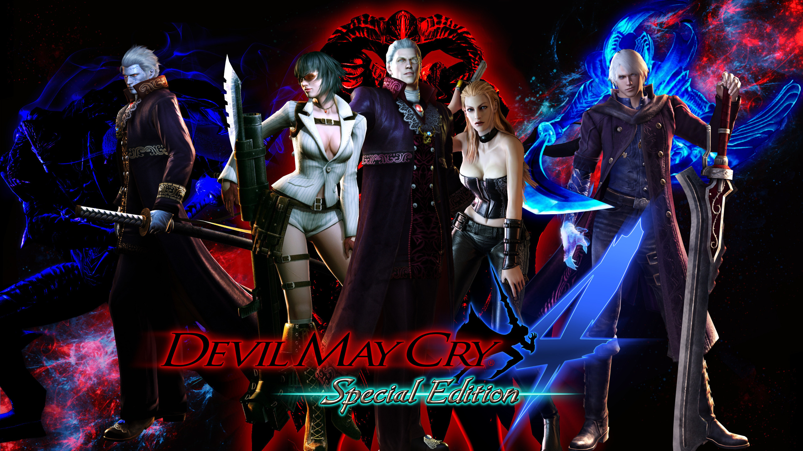 Devil may cry dante, Vergil and Trish