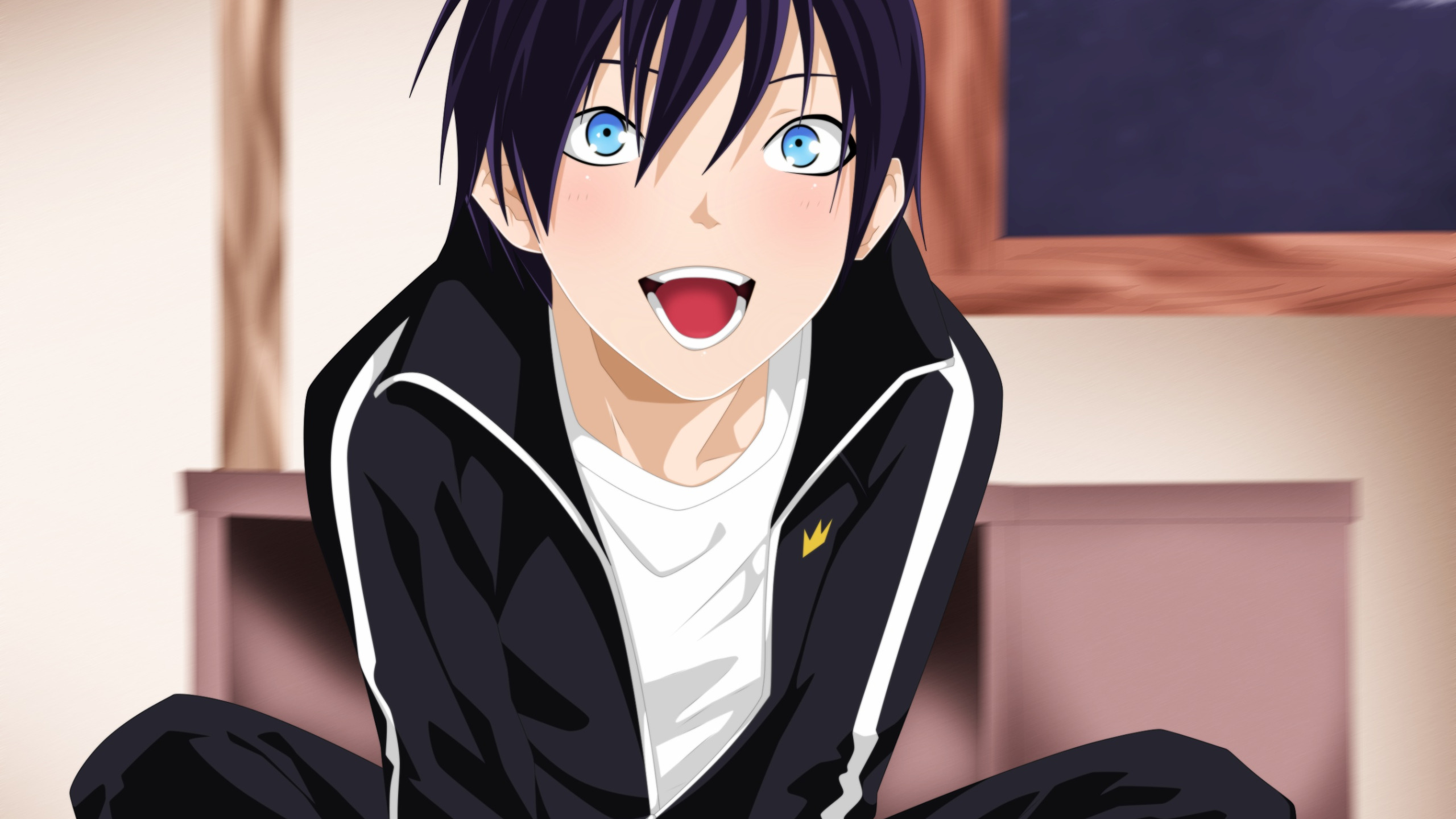 joy, anime, art, A Homeless God, Yato, <b>Noragami</b>, Yato.